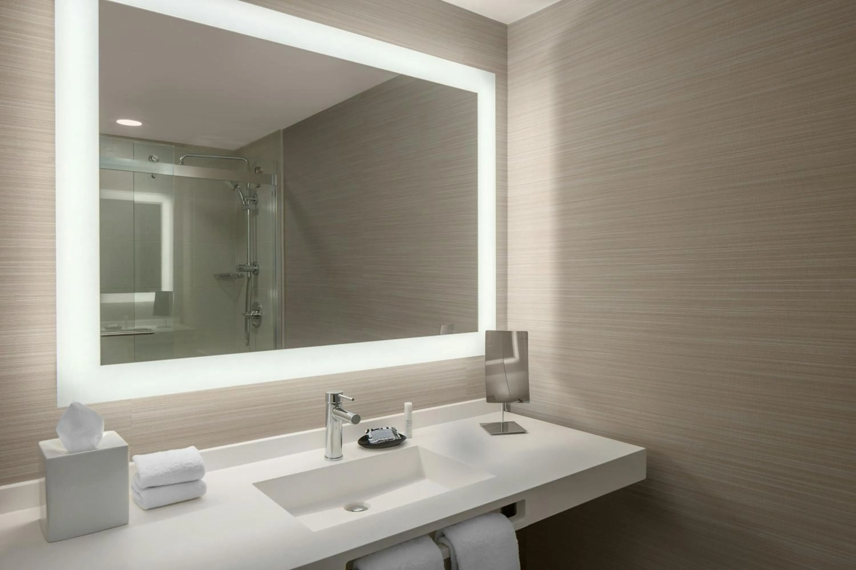 Bathroom in AC Hotel by Marriott Portland Lake Oswego