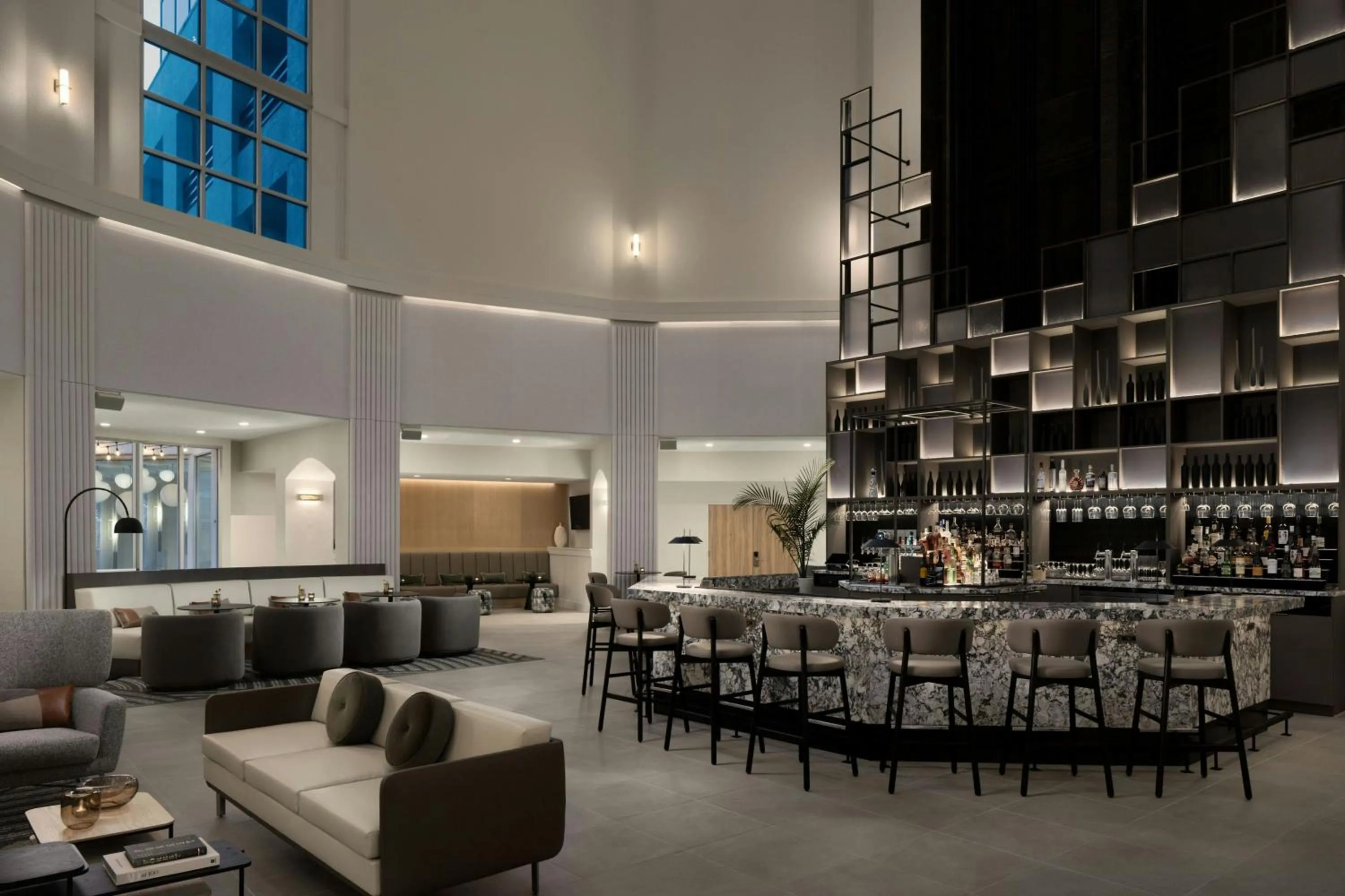 Lounge or bar in AC Hotel by Marriott Portland Lake Oswego
