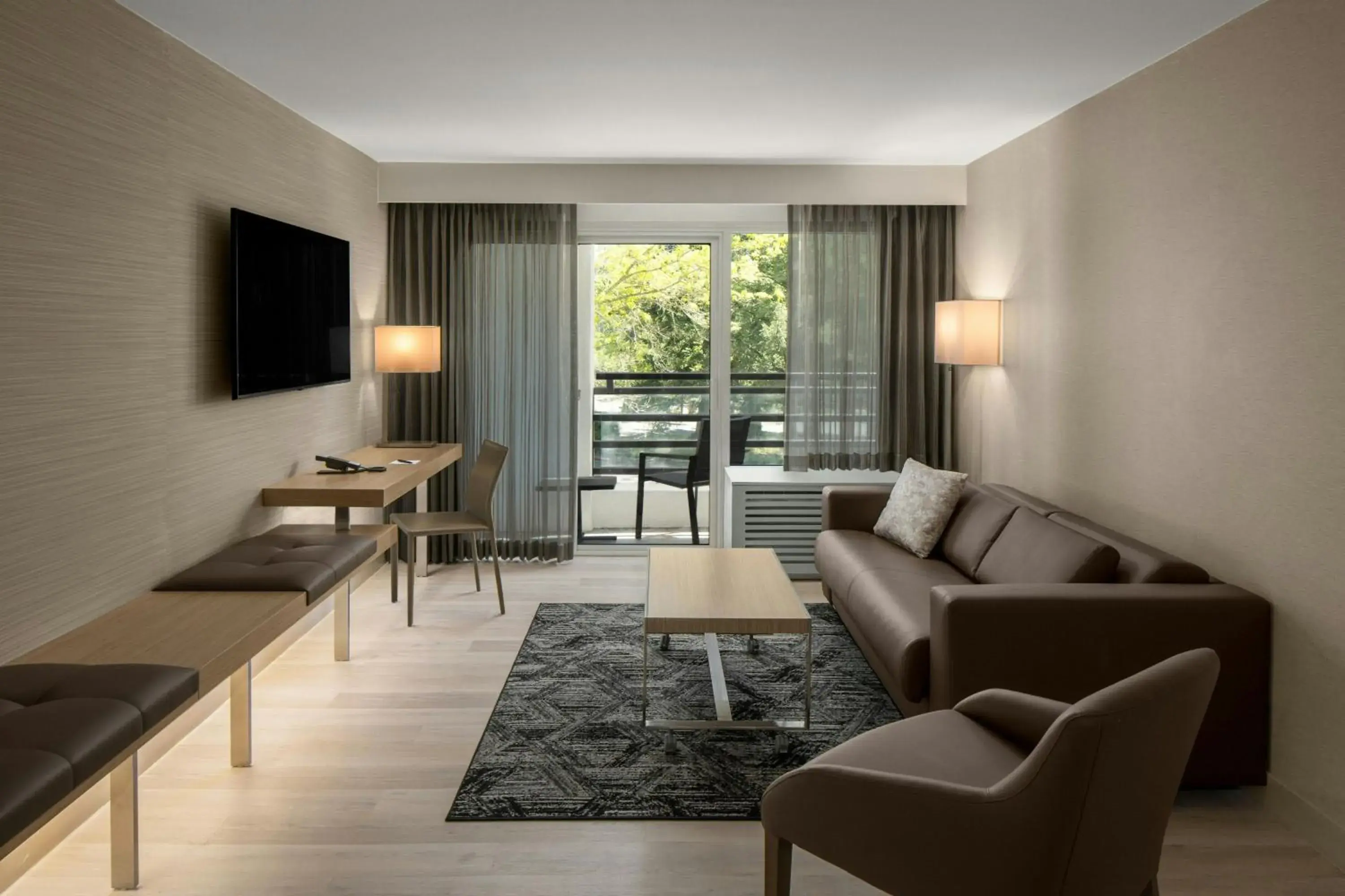 One-Bedroom King Suite with Sofa bed, Balcony in AC Hotel by Marriott Portland Lake Oswego One-Bedroom King Suite with Sofa bed, Balcony in AC Hotel by Marriott Portland Lake Oswego