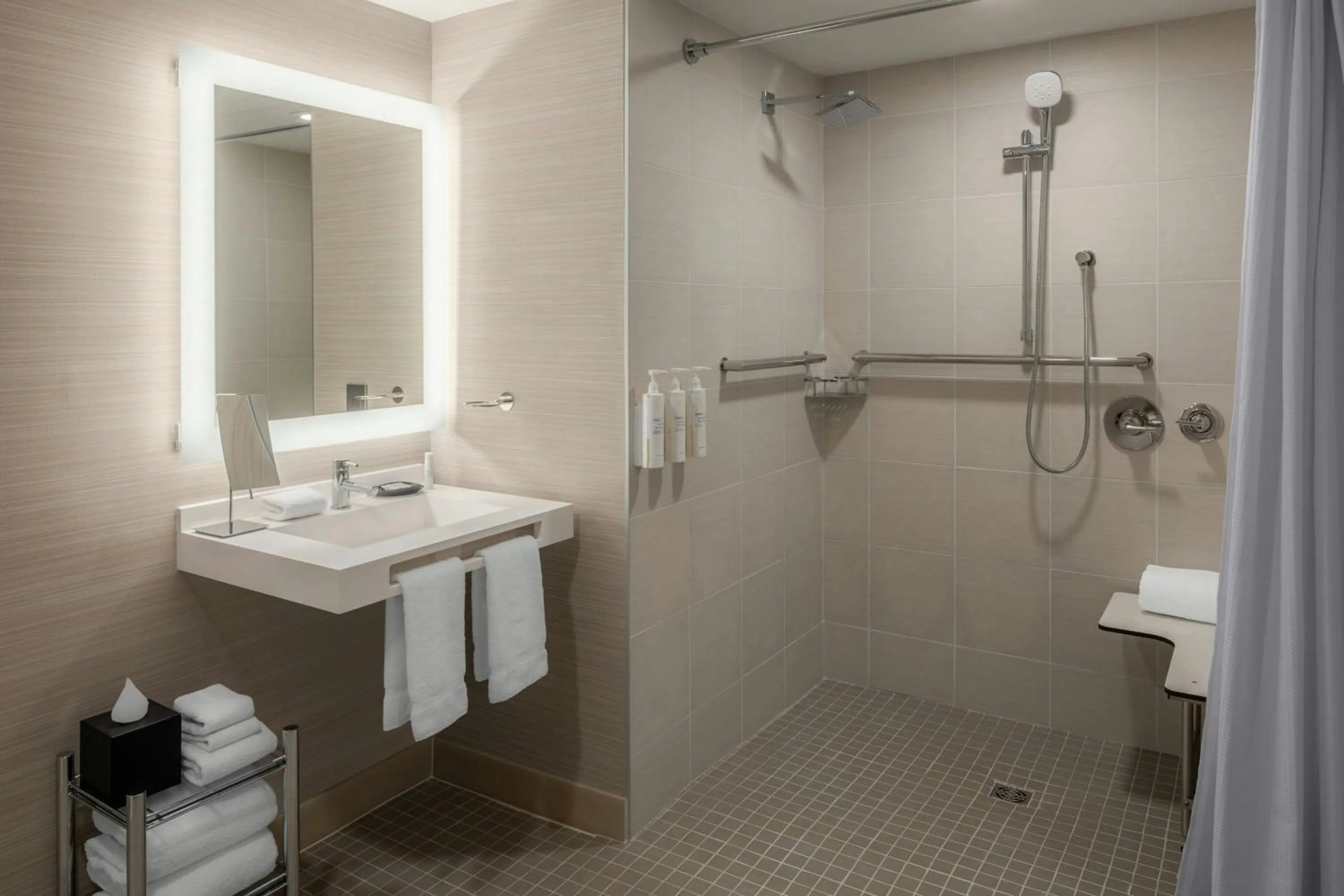 Bathroom in AC Hotel by Marriott Portland Lake Oswego