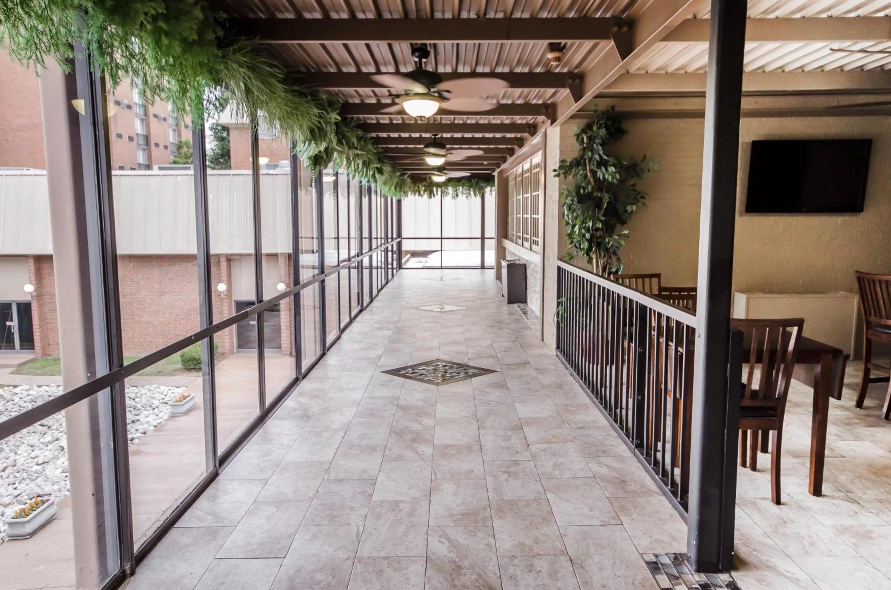 Balcony/Terrace in Radisson Hotel Louisville North