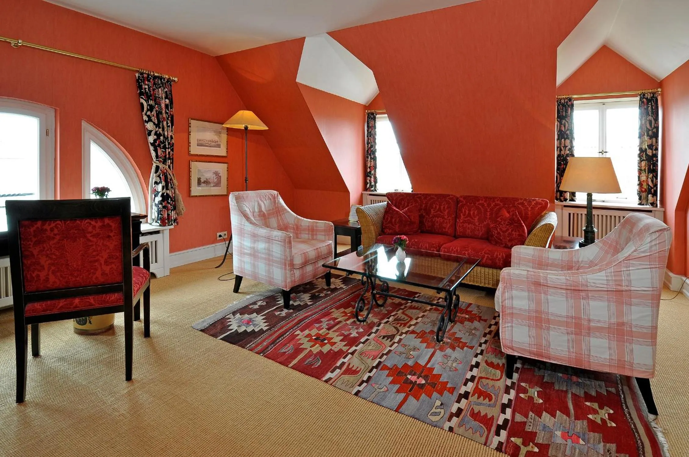 Seating area in Herrenhaus von Löw