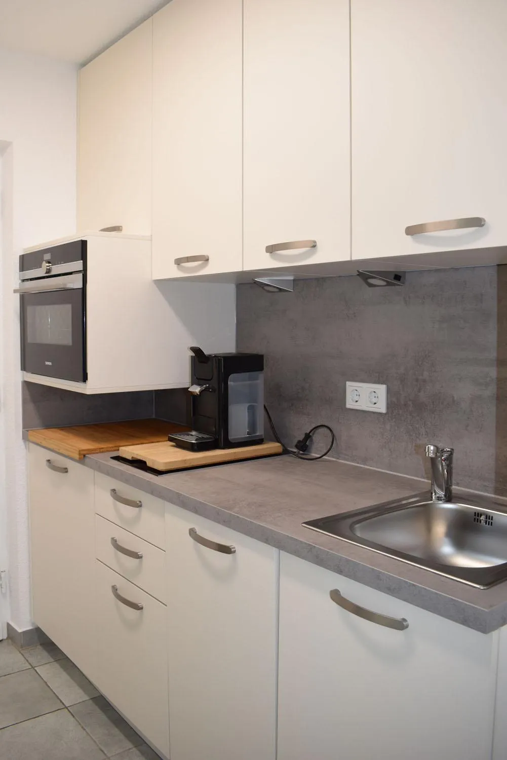 Kitchen or kitchenette in Schloss Kirchham Appartement - & Wellnessanlage