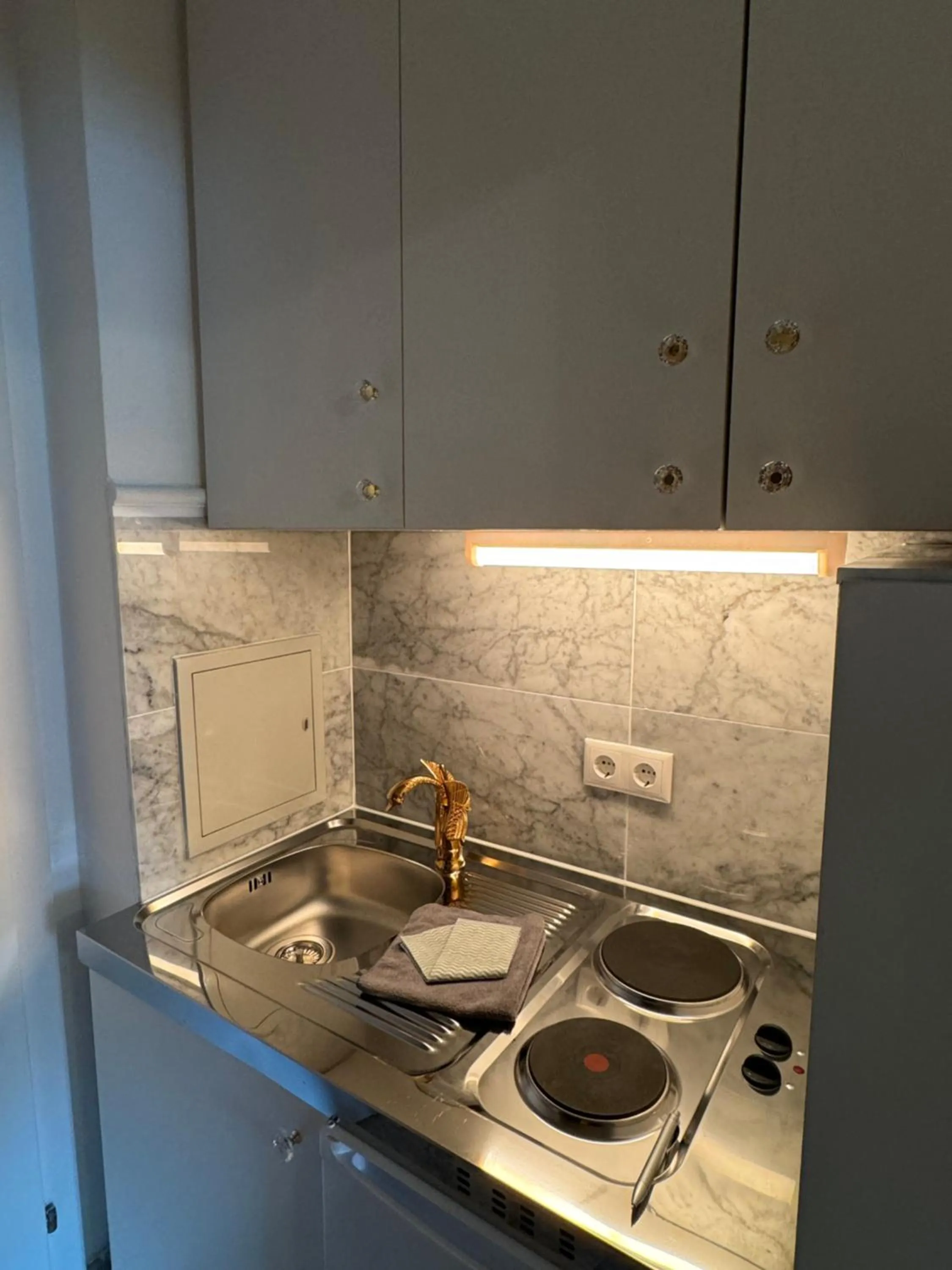Kitchen or kitchenette in Schloss Kirchham Appartement - & Wellnessanlage