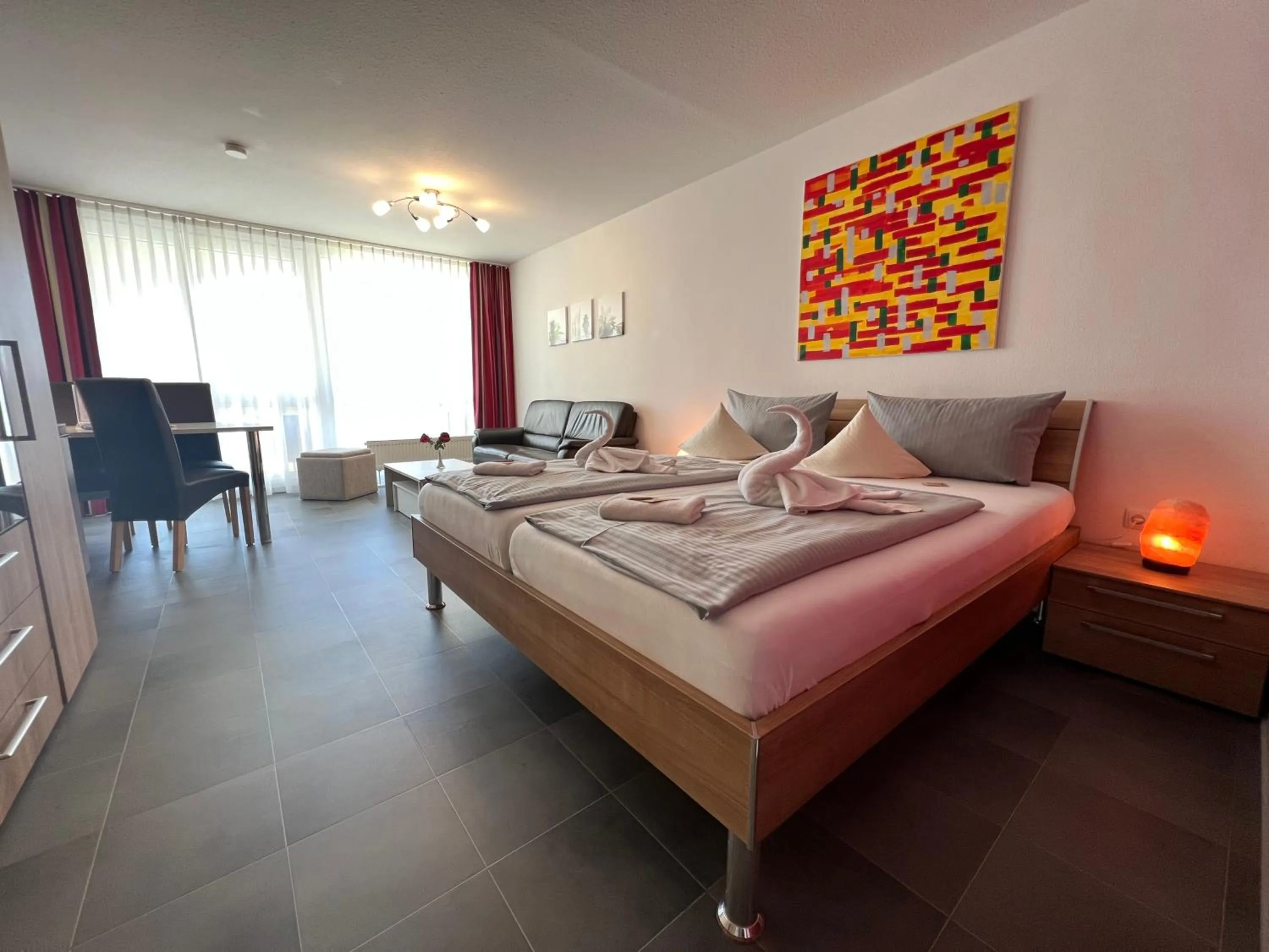 Bedroom, Bed in Schloss Kirchham Appartement - & Wellnessanlage