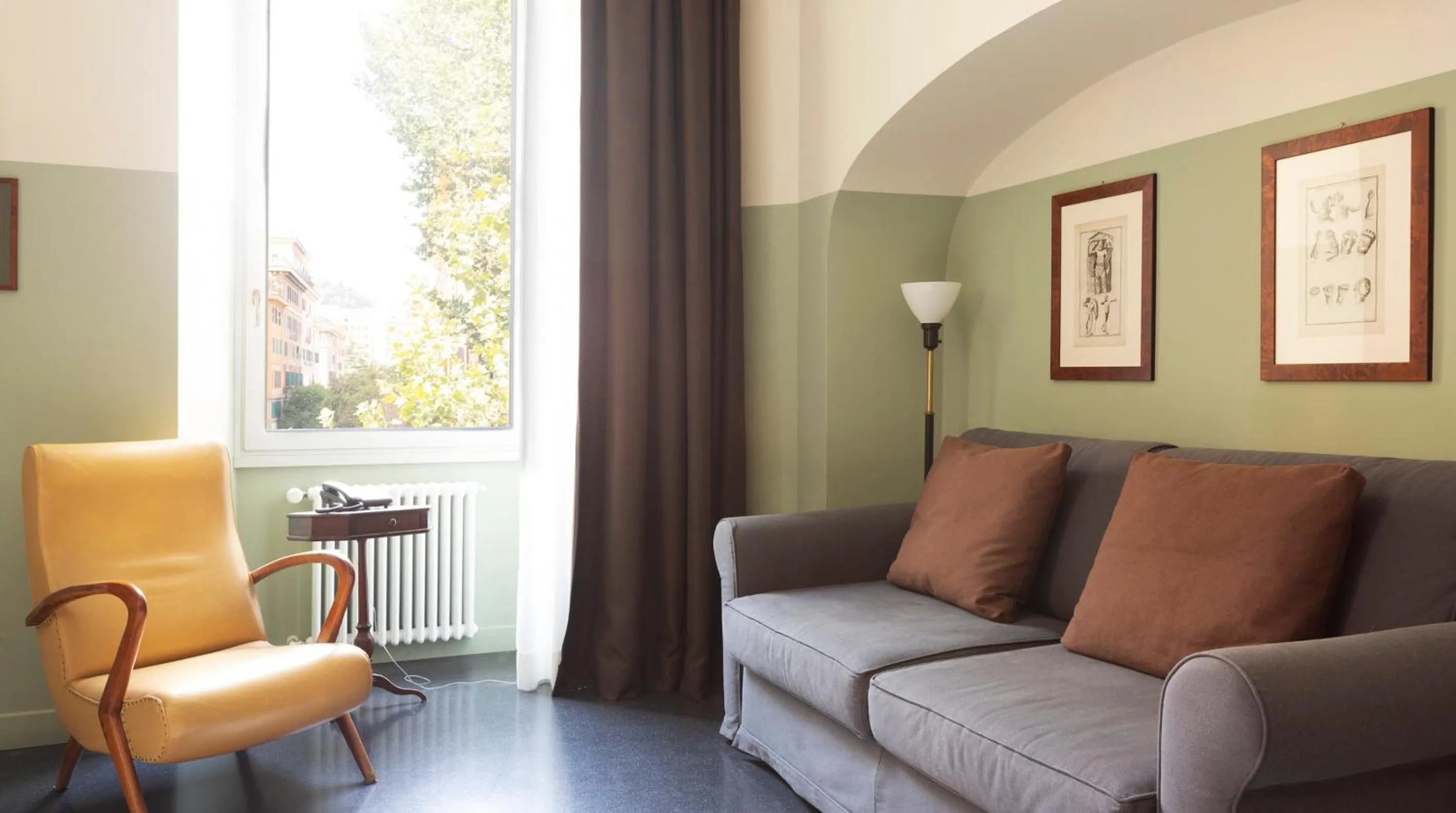 Living room in Vino e Oli Residenze