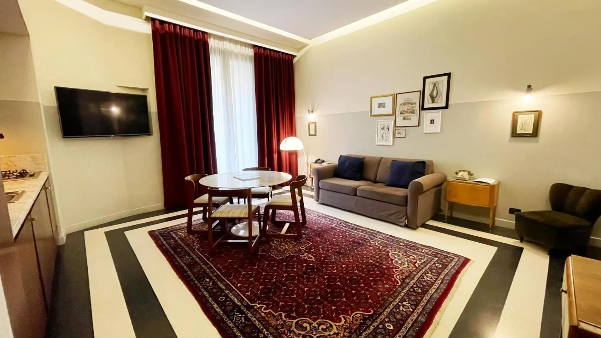 Living room in Vino e Oli Residenze