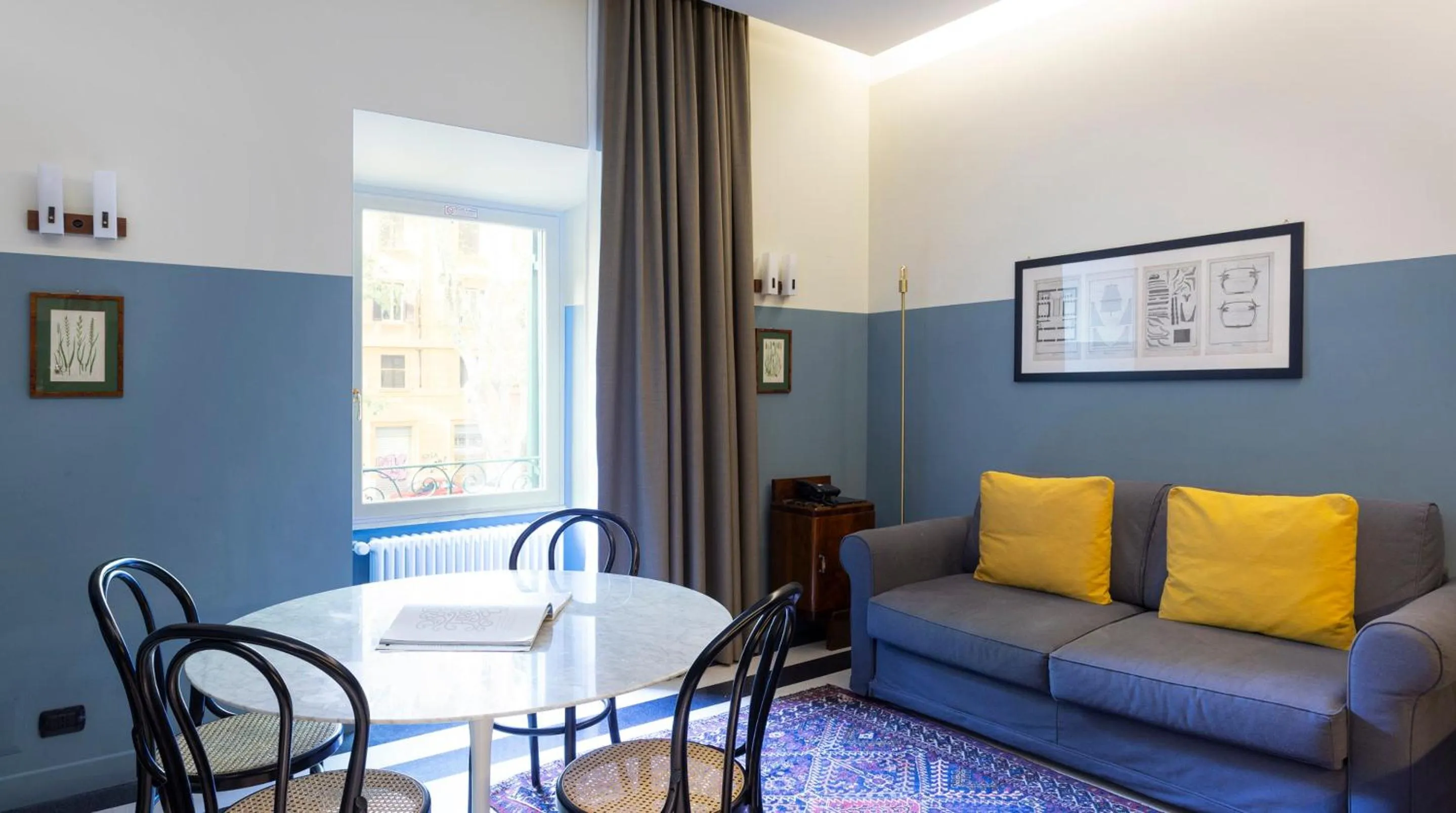 Living room in Vino e Oli Residenze