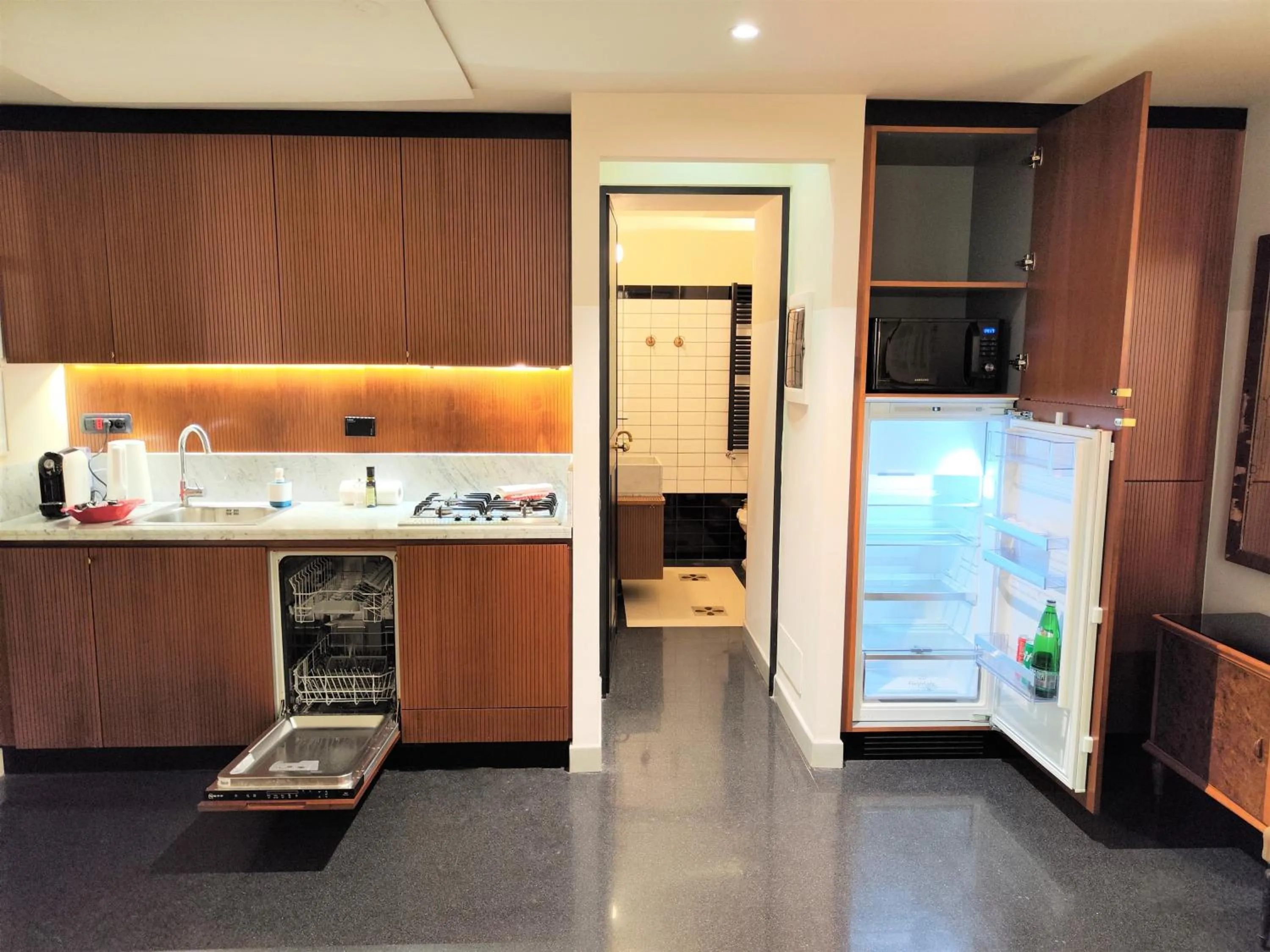 Kitchen or kitchenette in Vino e Oli Residenze