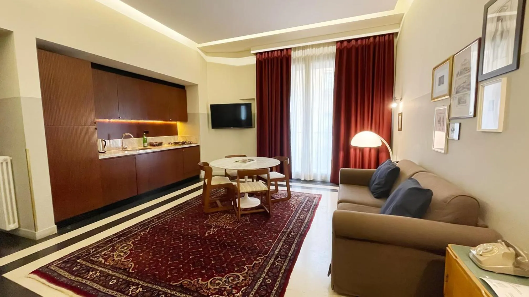 Living room in Vino e Oli Residenze