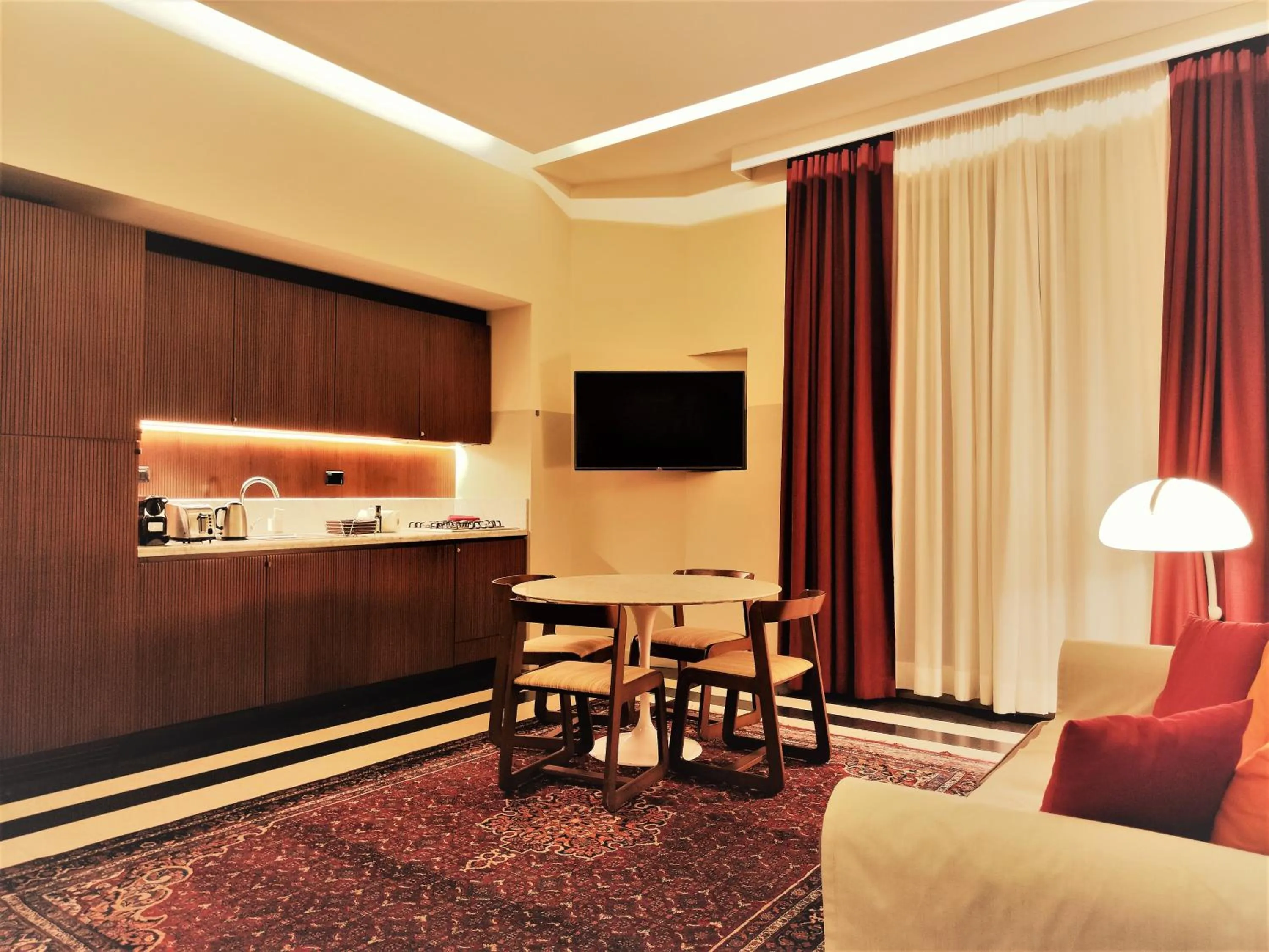 Living room in Vino e Oli Residenze