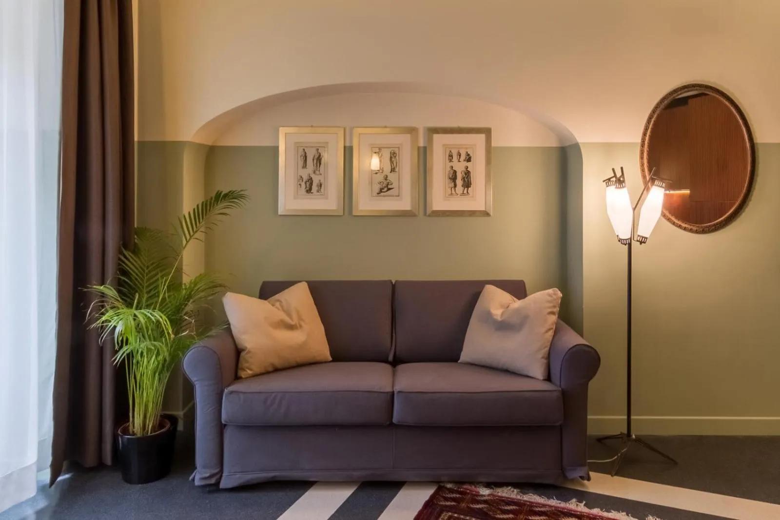 Living room in Vino e Oli Residenze