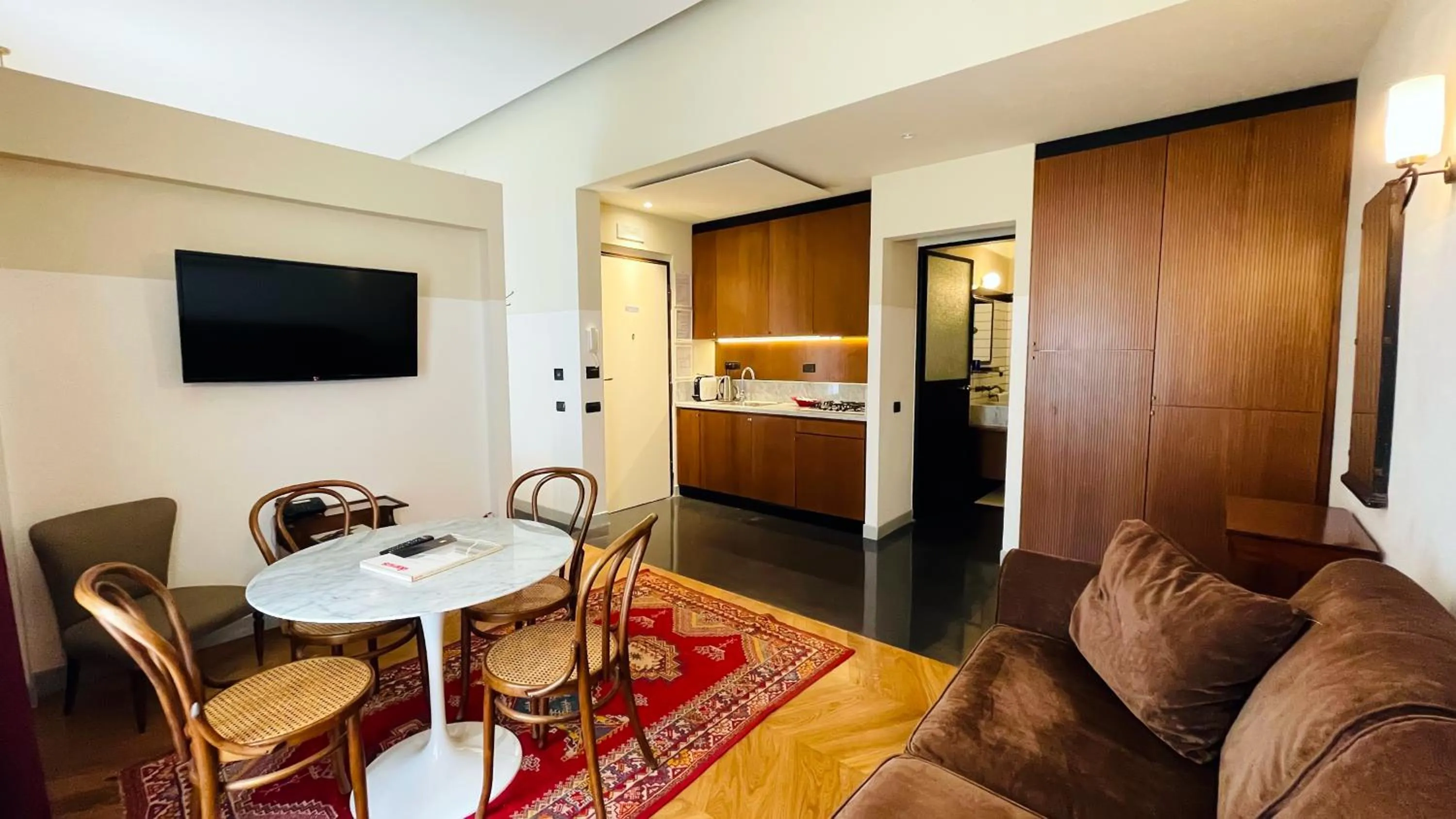 Living room, Bed in Vino e Oli Residenze