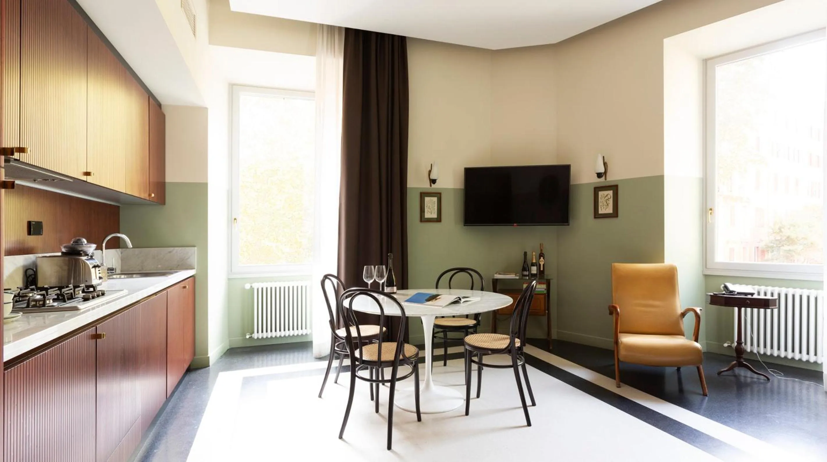 Living room in Vino e Oli Residenze