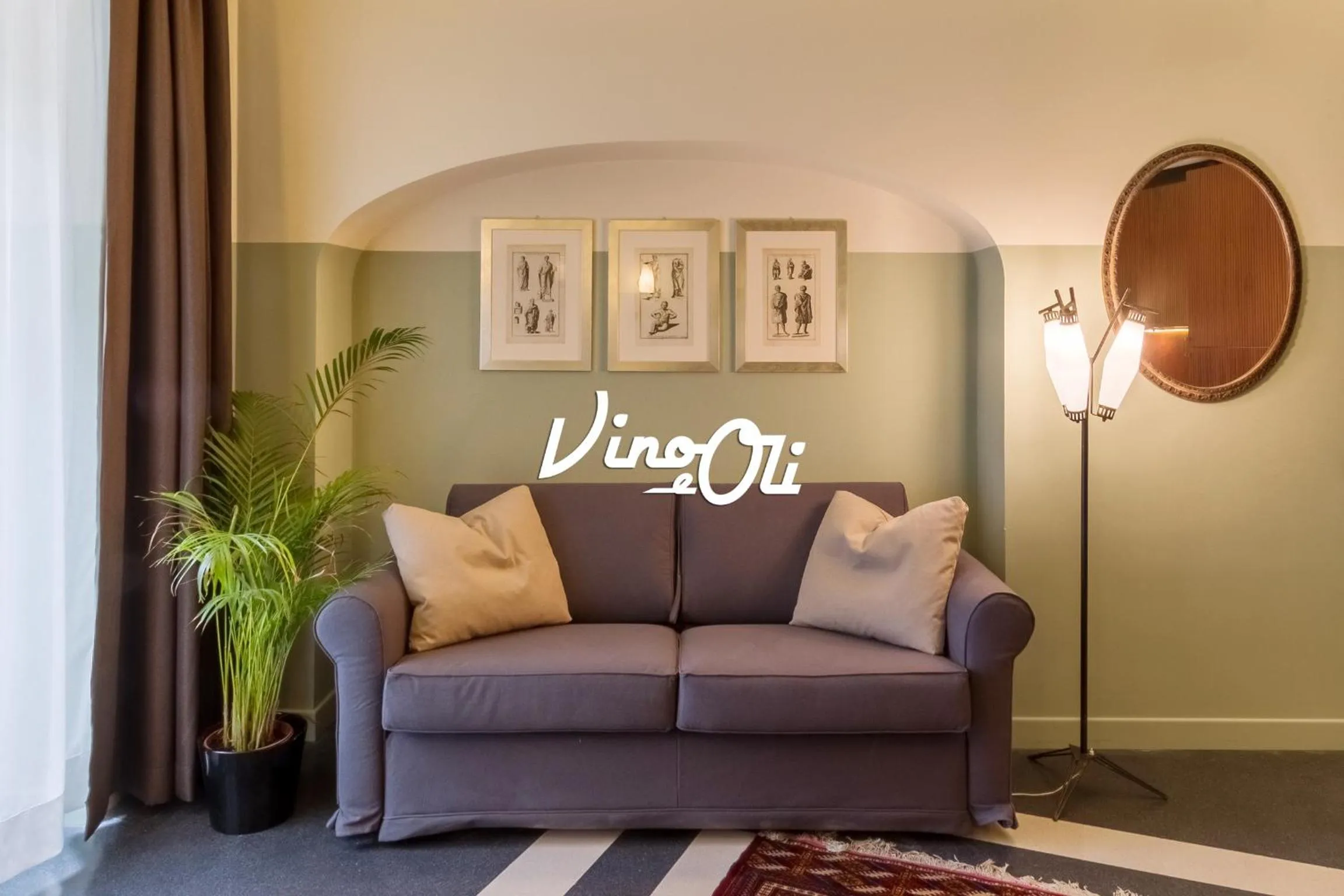 Living room in Vino e Oli Residenze