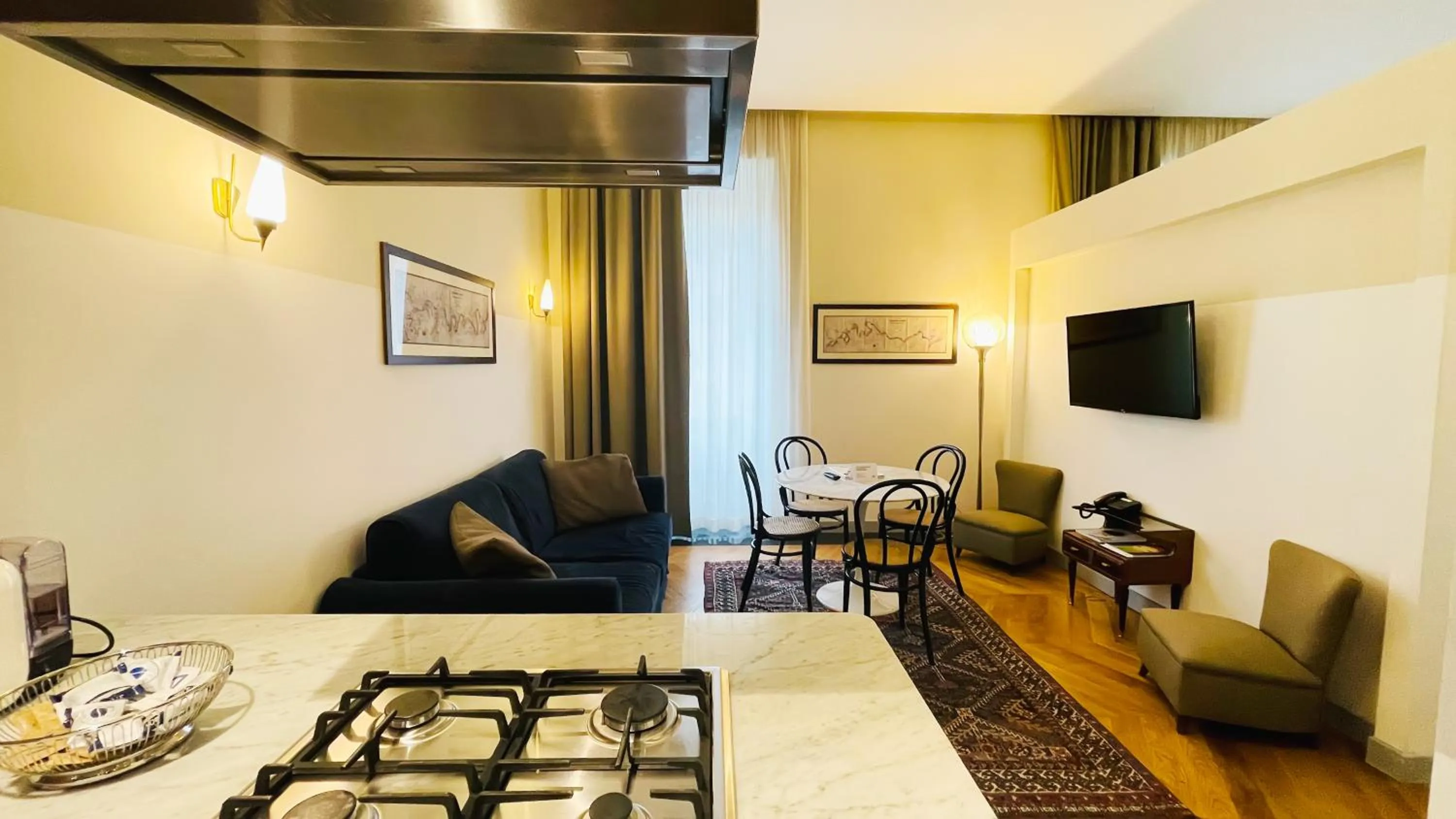 Living room in Vino e Oli Residenze