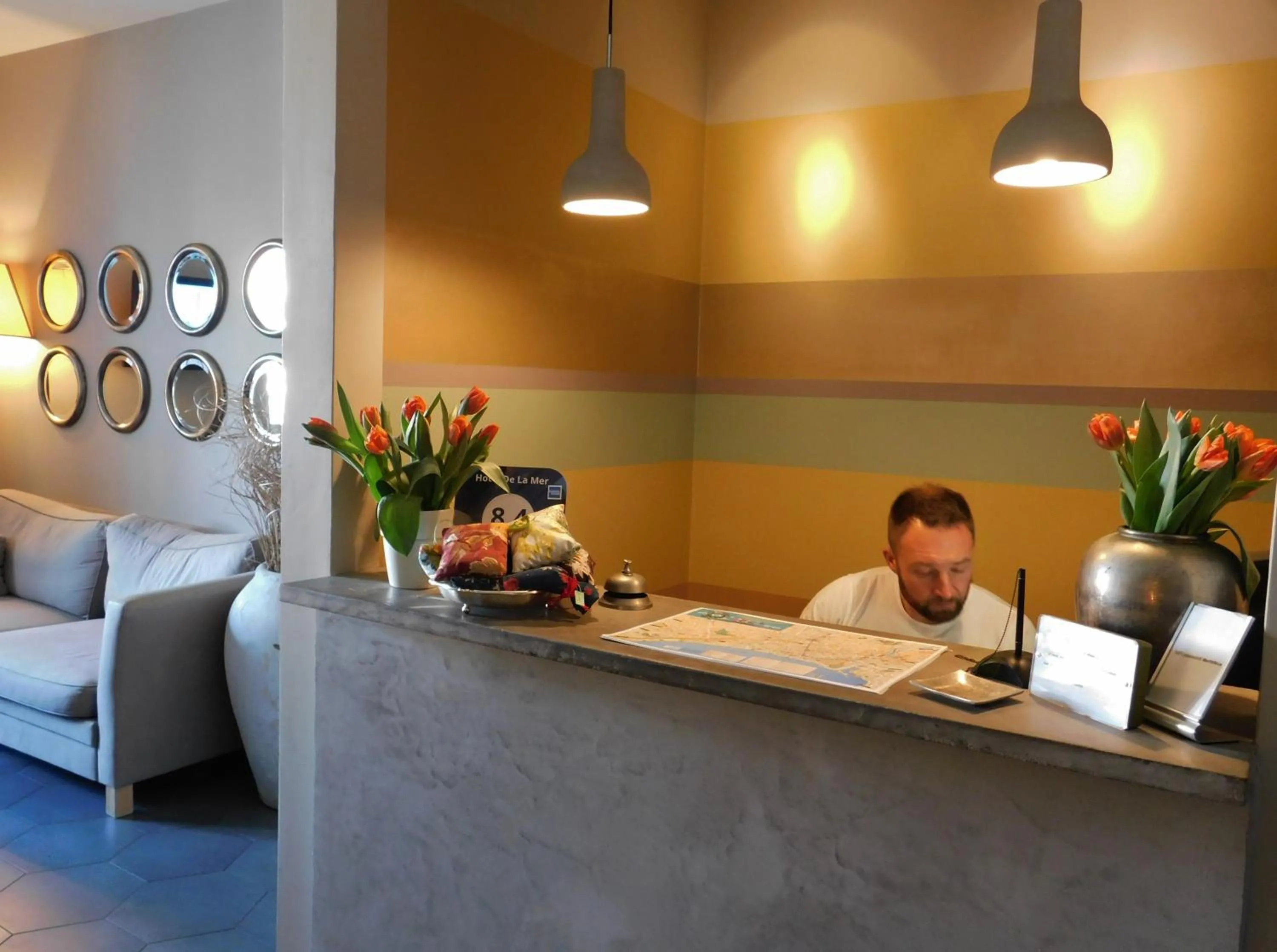 Lobby or reception in Hotel De La Mer