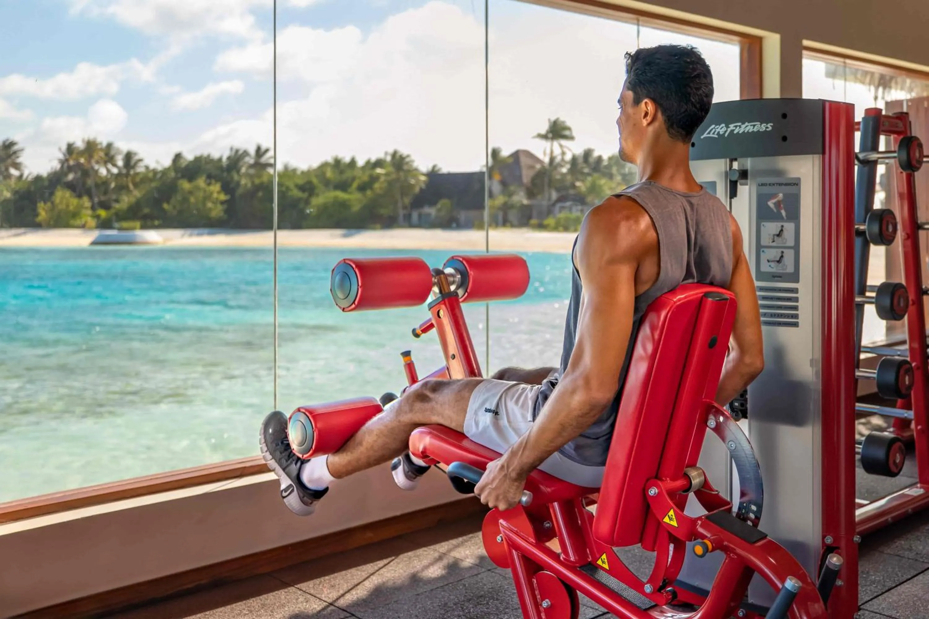 Fitness centre/facilities in OZEN LIFE MAADHOO - Luxury All Inclusive with Free Transfers