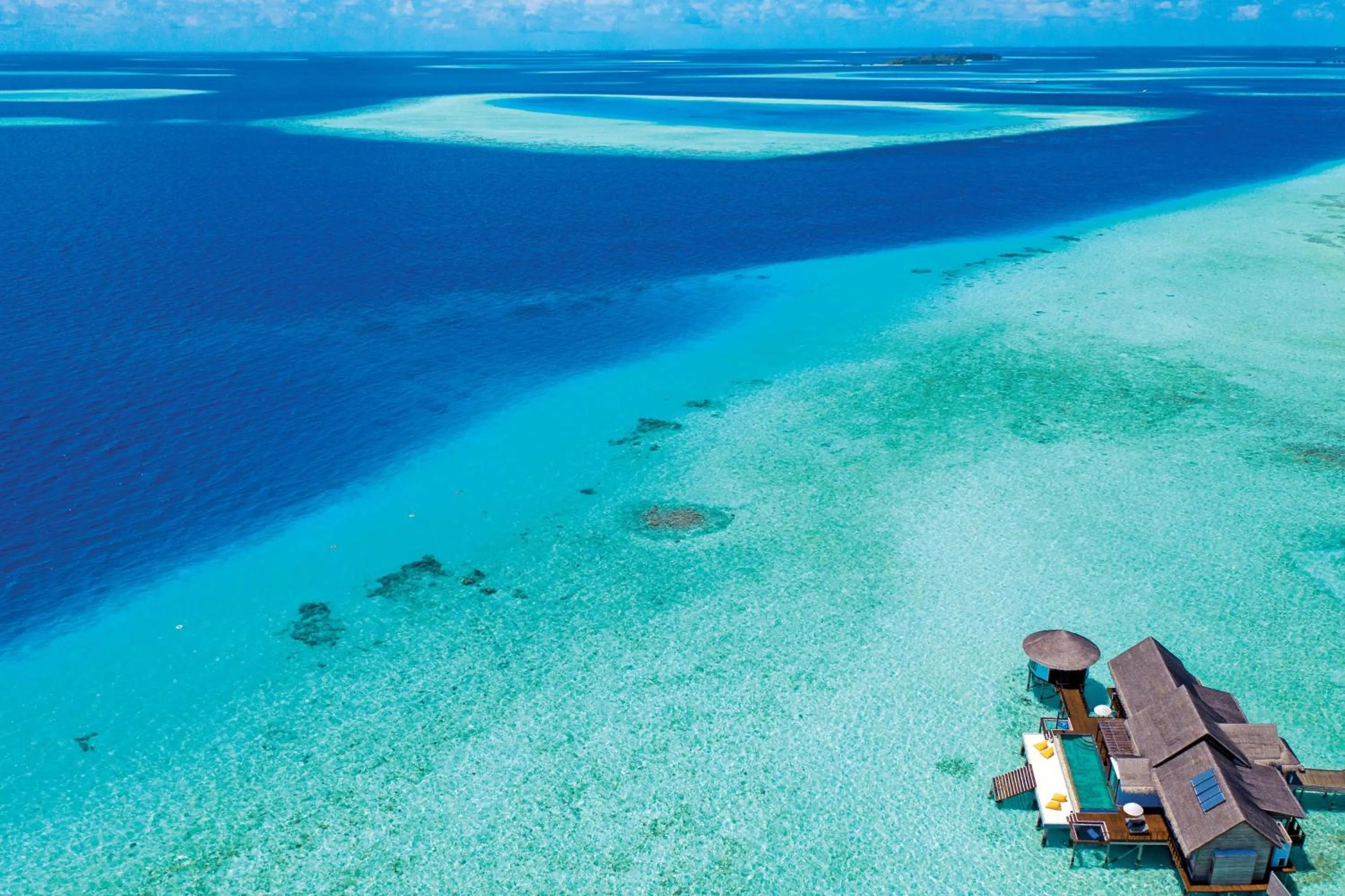 Bird's eye view in OZEN LIFE MAADHOO - Luxury All Inclusive with Free Transfers
