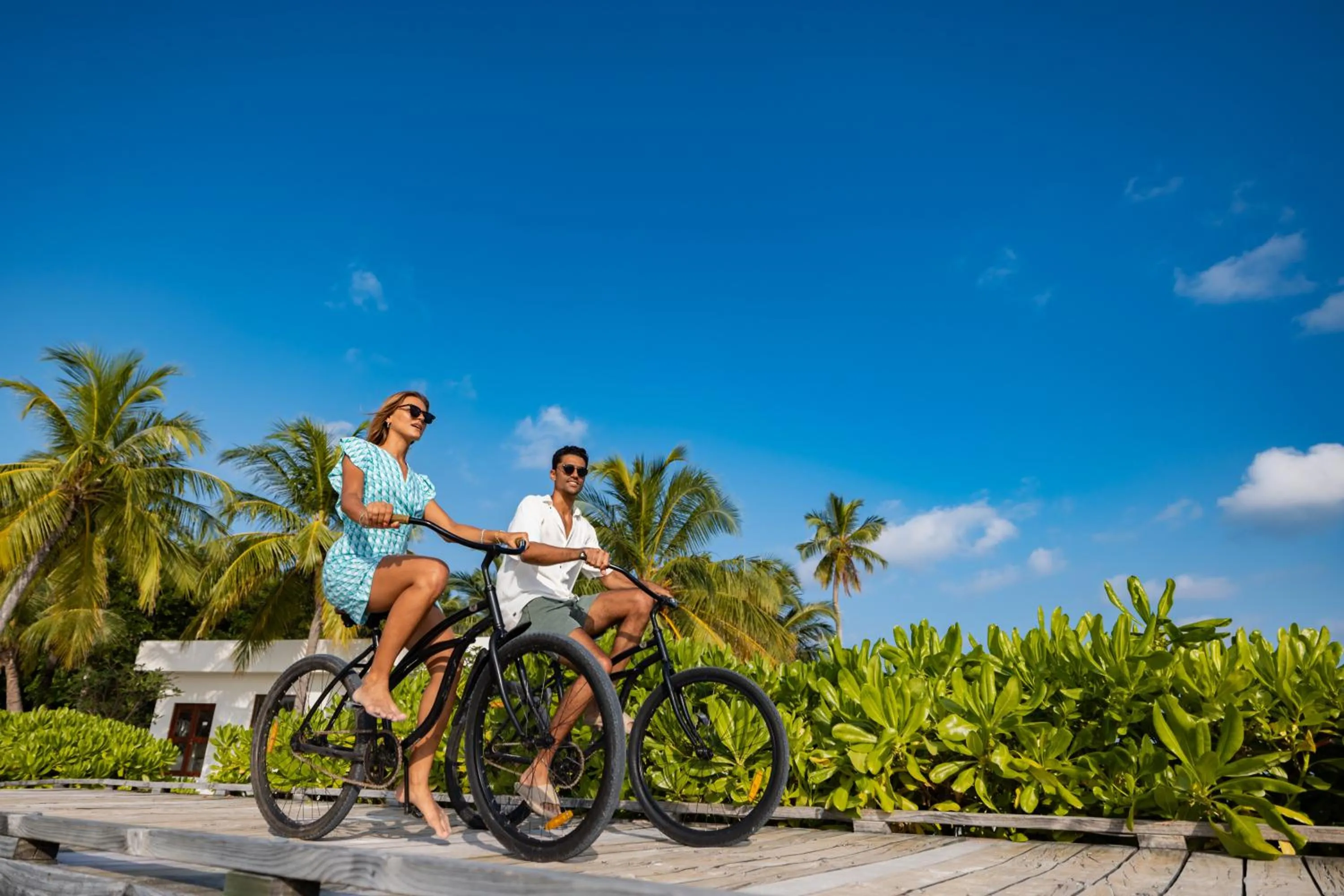 Cycling in OZEN LIFE MAADHOO - Luxury All Inclusive with Free Transfers