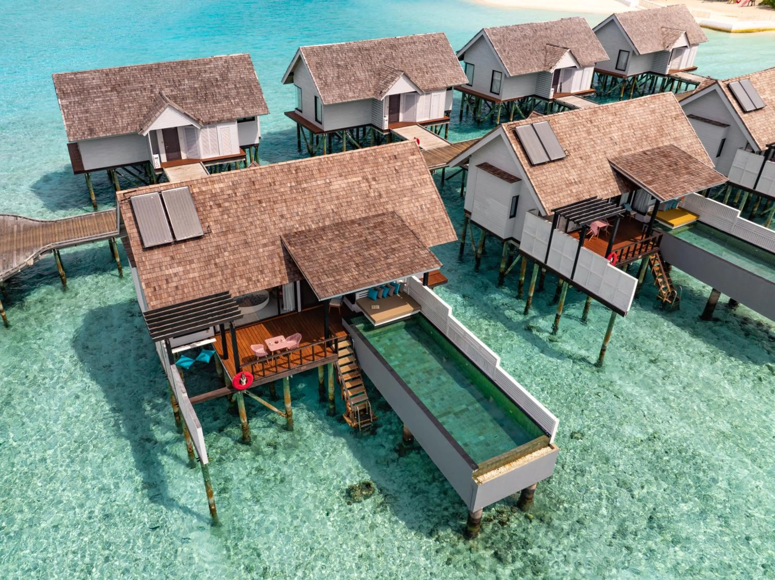 Pool view in OZEN LIFE MAADHOO - Luxury All Inclusive with Free Transfers