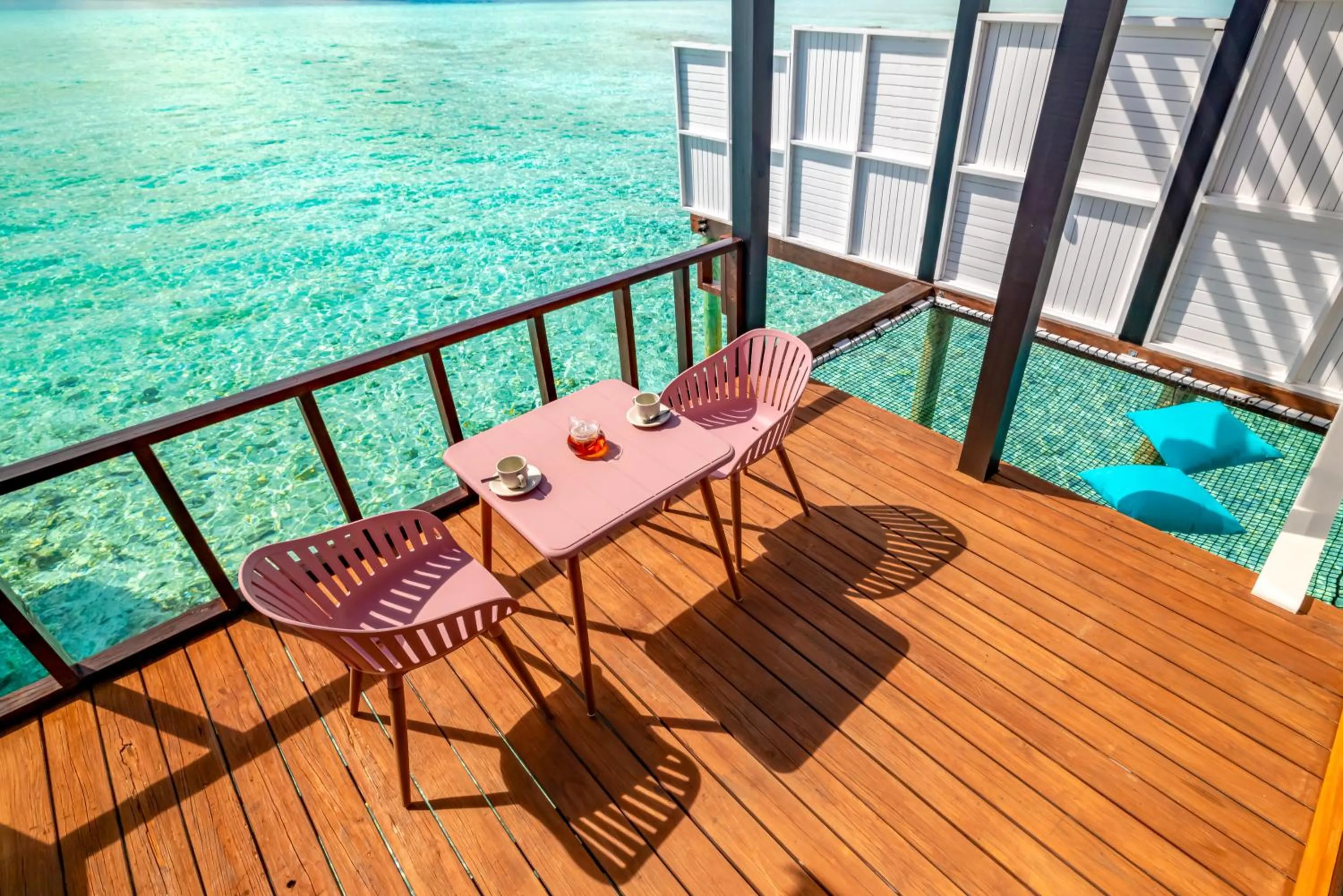 Balcony/Terrace in OZEN LIFE MAADHOO - Luxury All Inclusive with Free Transfers