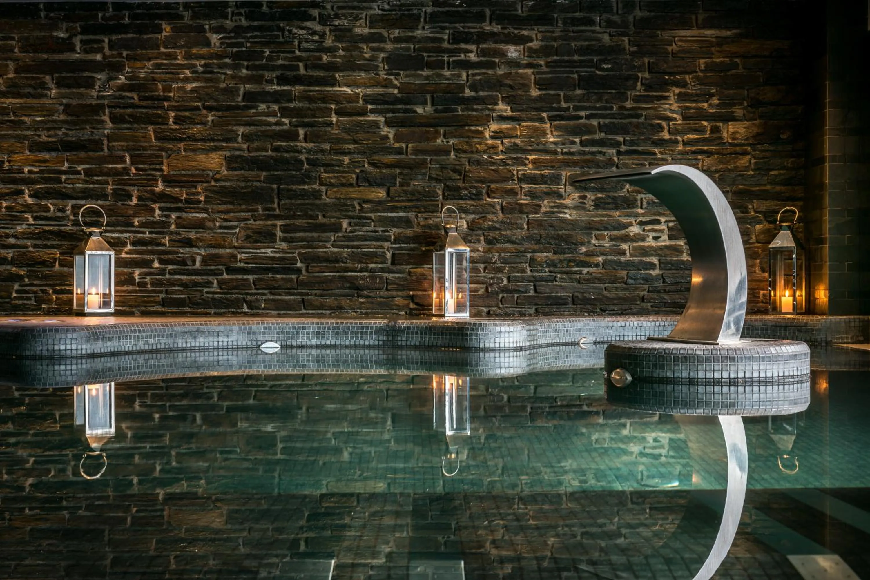 Spa and wellness centre/facilities in Hotel Val de Neu G.L.