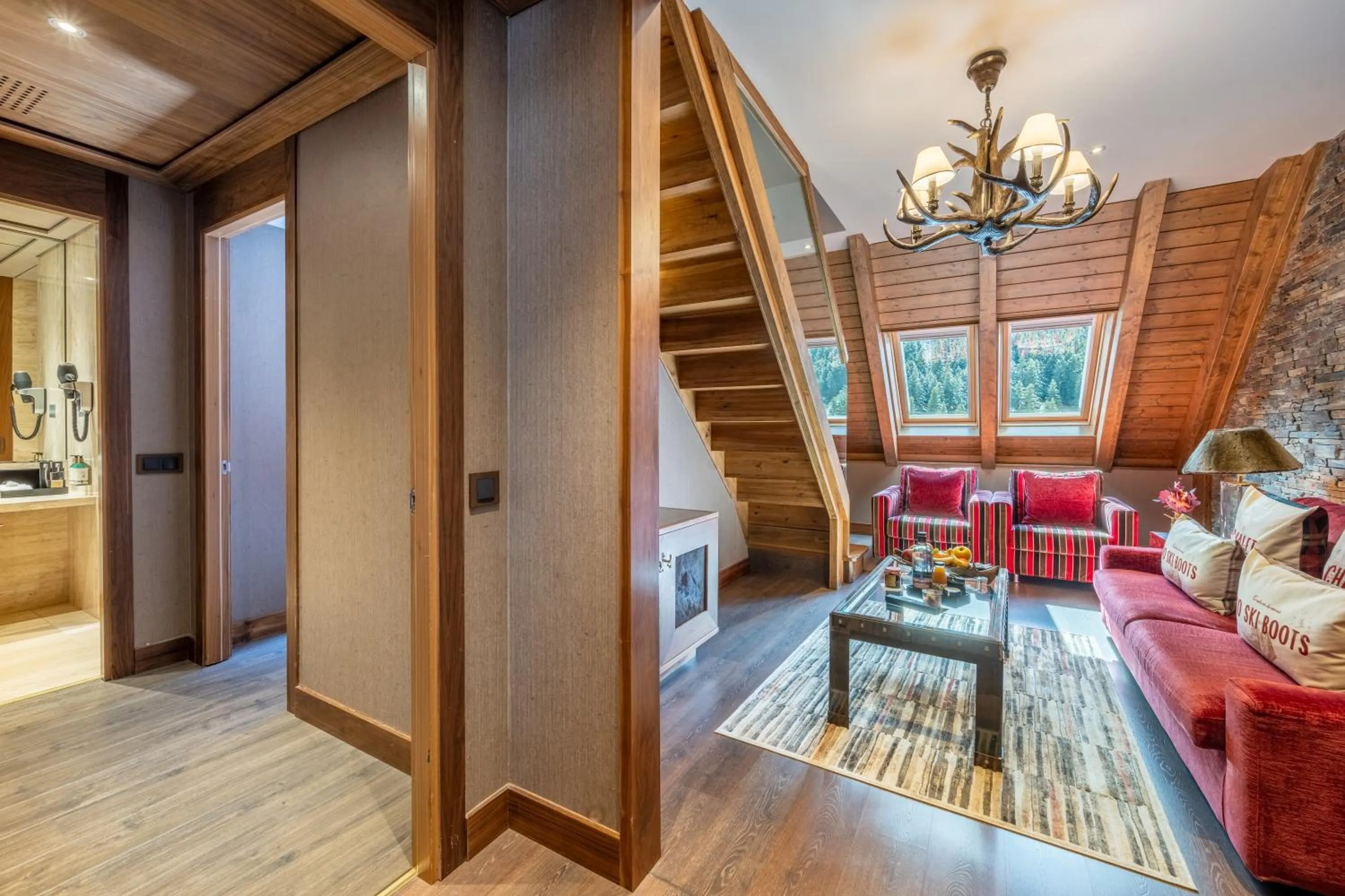 Living room in Hotel Val de Neu G.L.