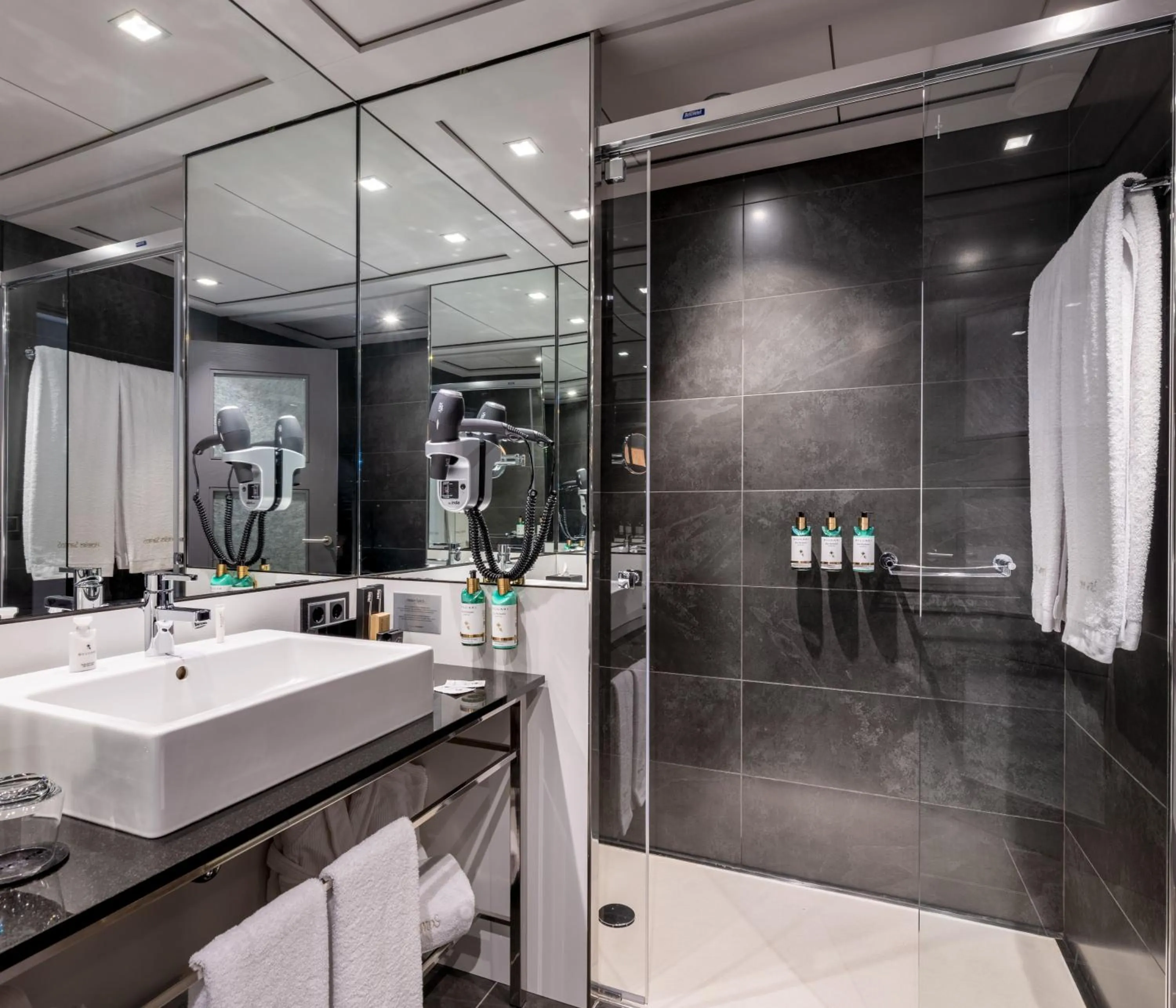 Shower in Hotel Val de Neu G.L.