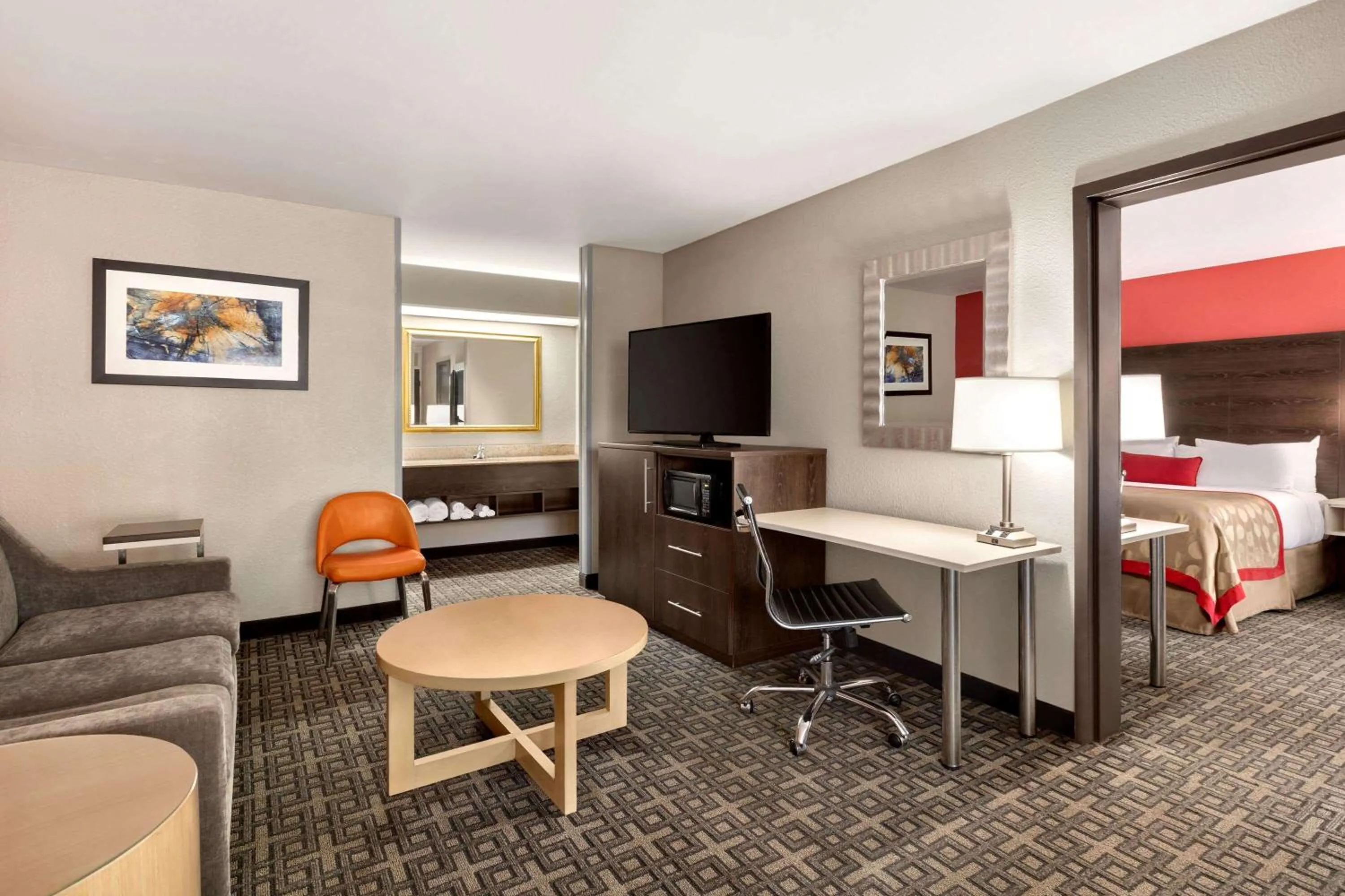 Photo of the whole room in Ramada by Wyndham Augusta Fort Gordon