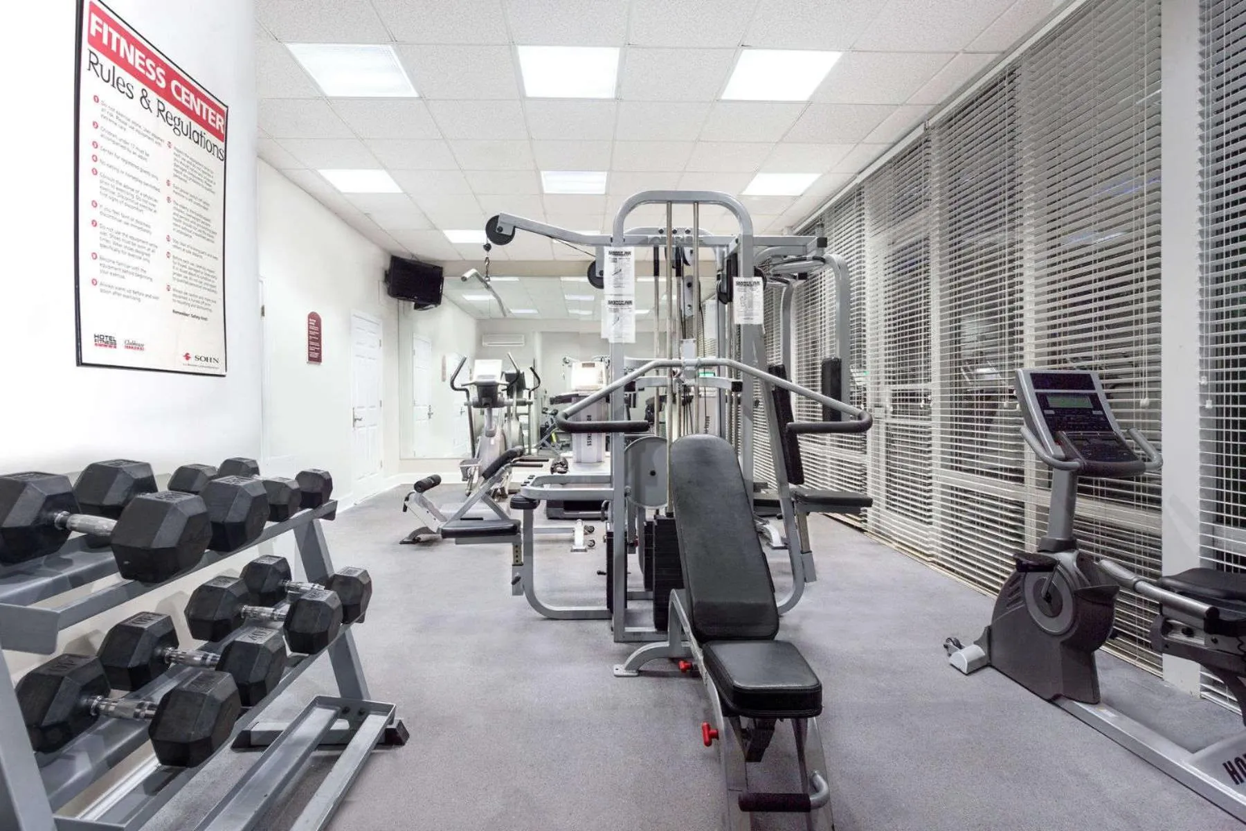 Fitness centre/facilities, Fitness Center/Facilities in Ramada by Wyndham Augusta Fort Gordon