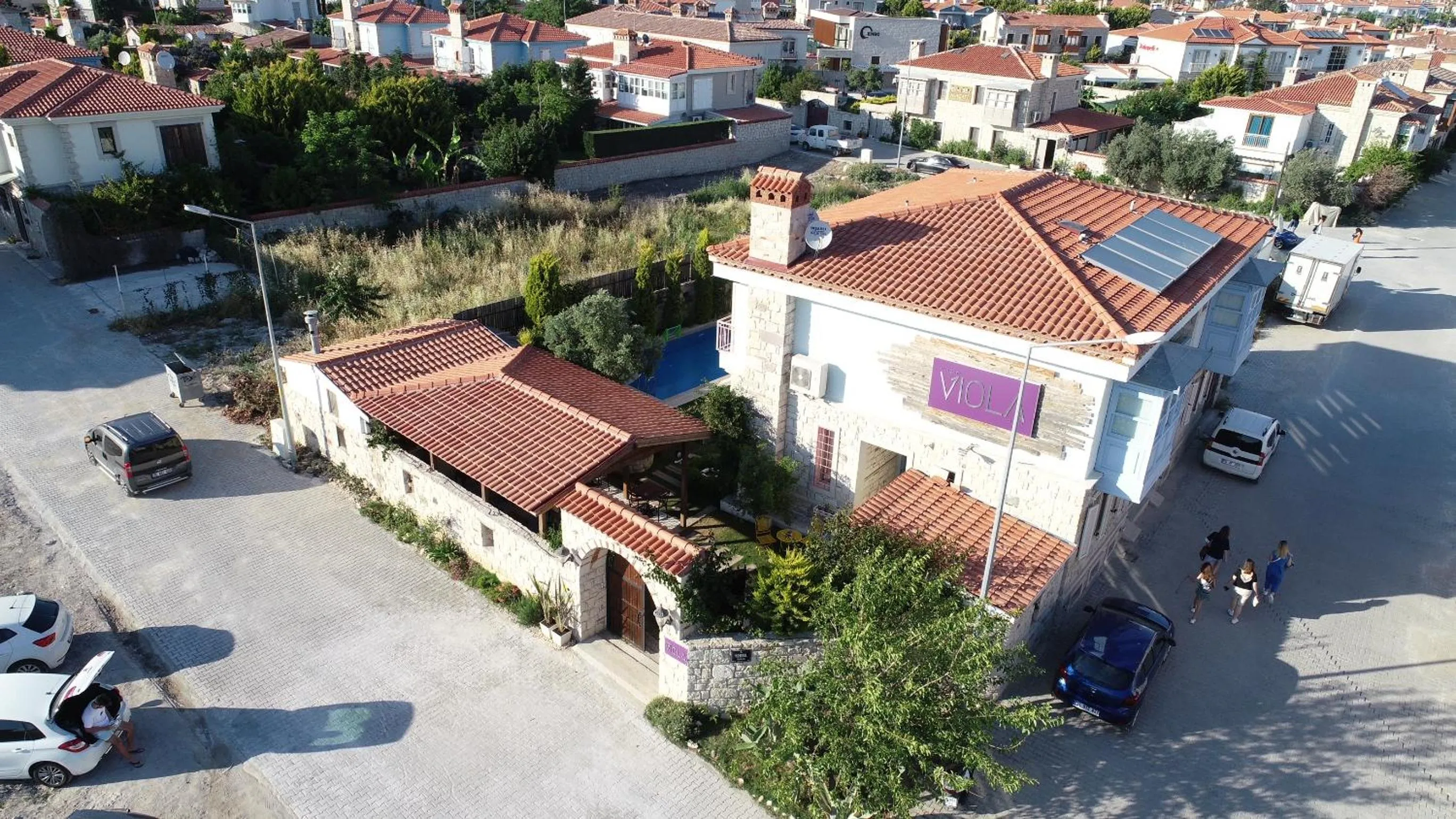 Property building in Alacati Viola Hotel