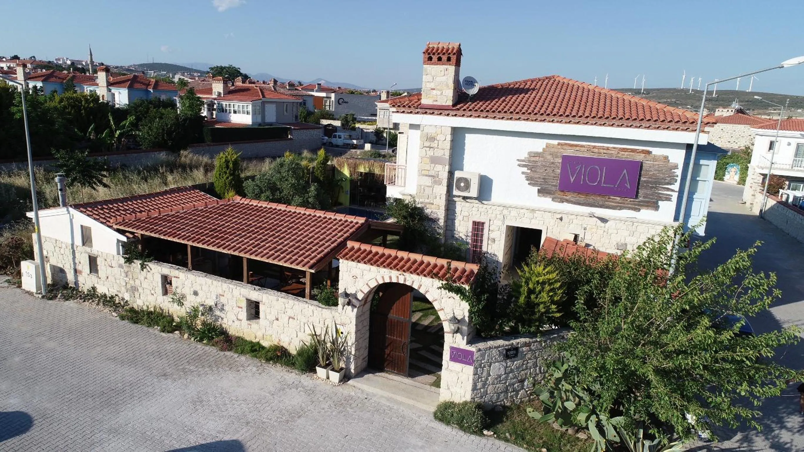 Property building in Alacati Viola Hotel