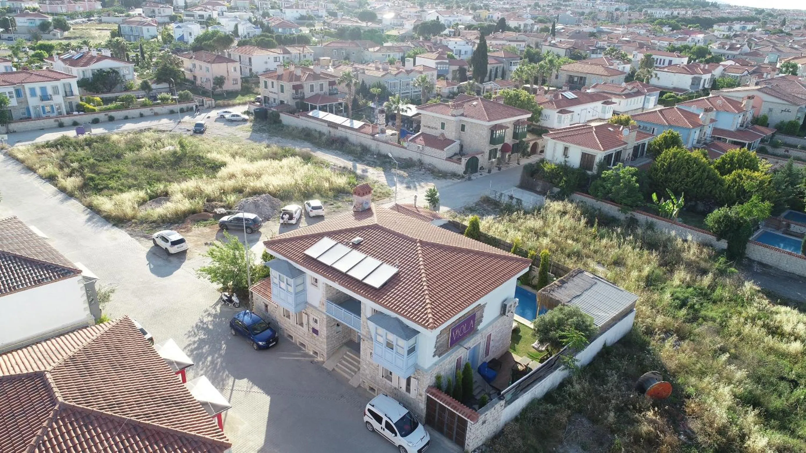 Property building in Alacati Viola Hotel