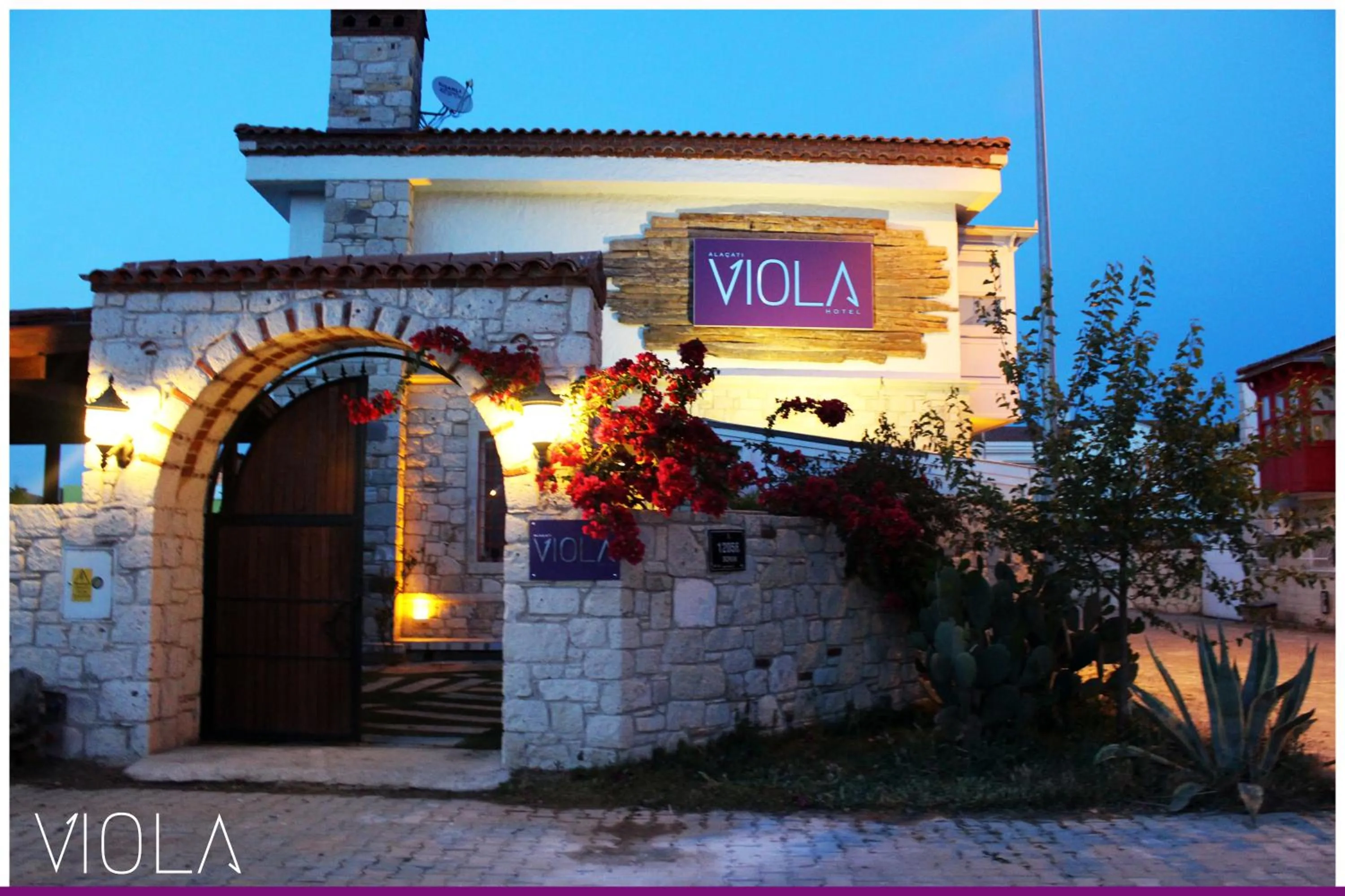 Property building in Alacati Viola Hotel