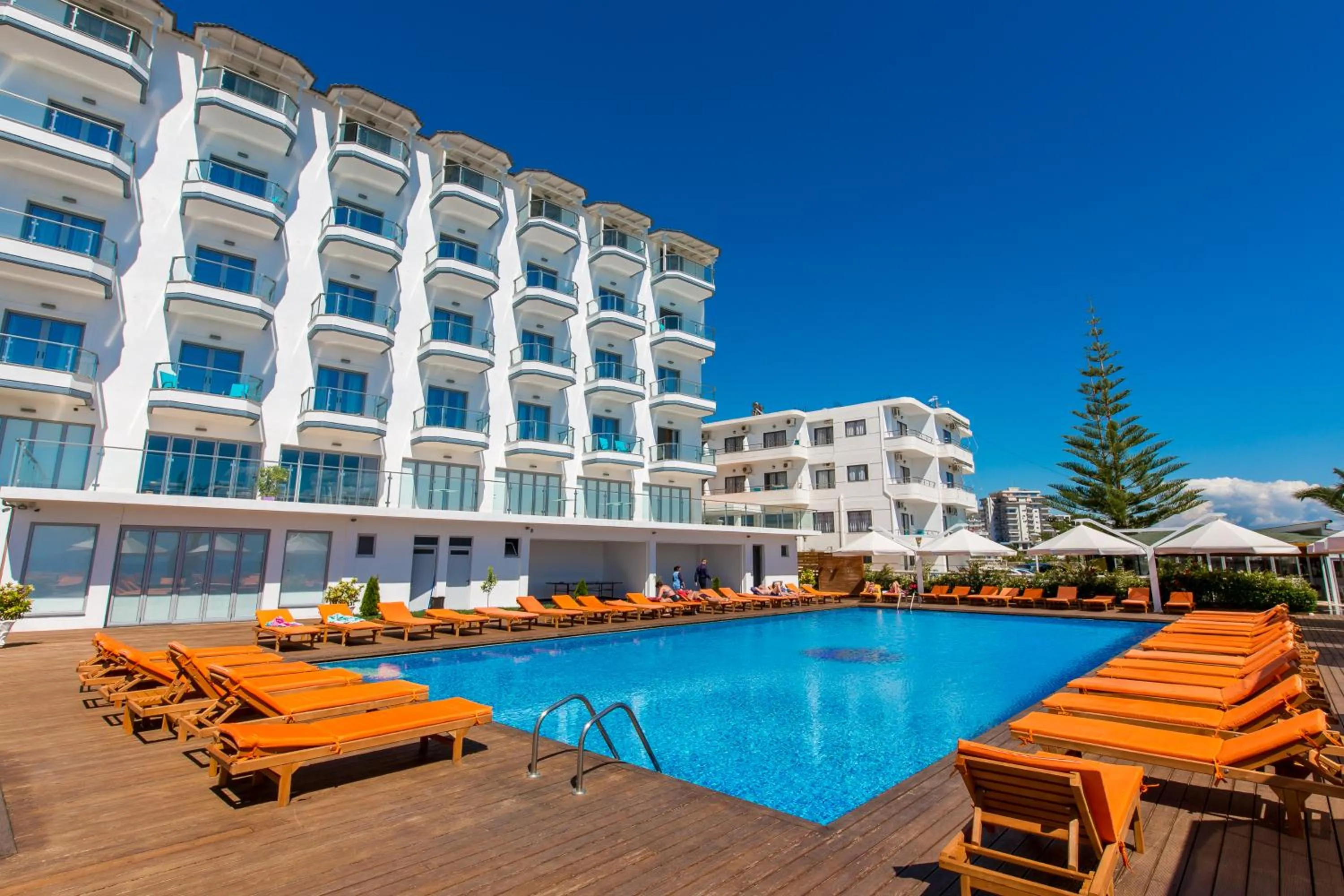 Property building in Hotel Saranda Palace
