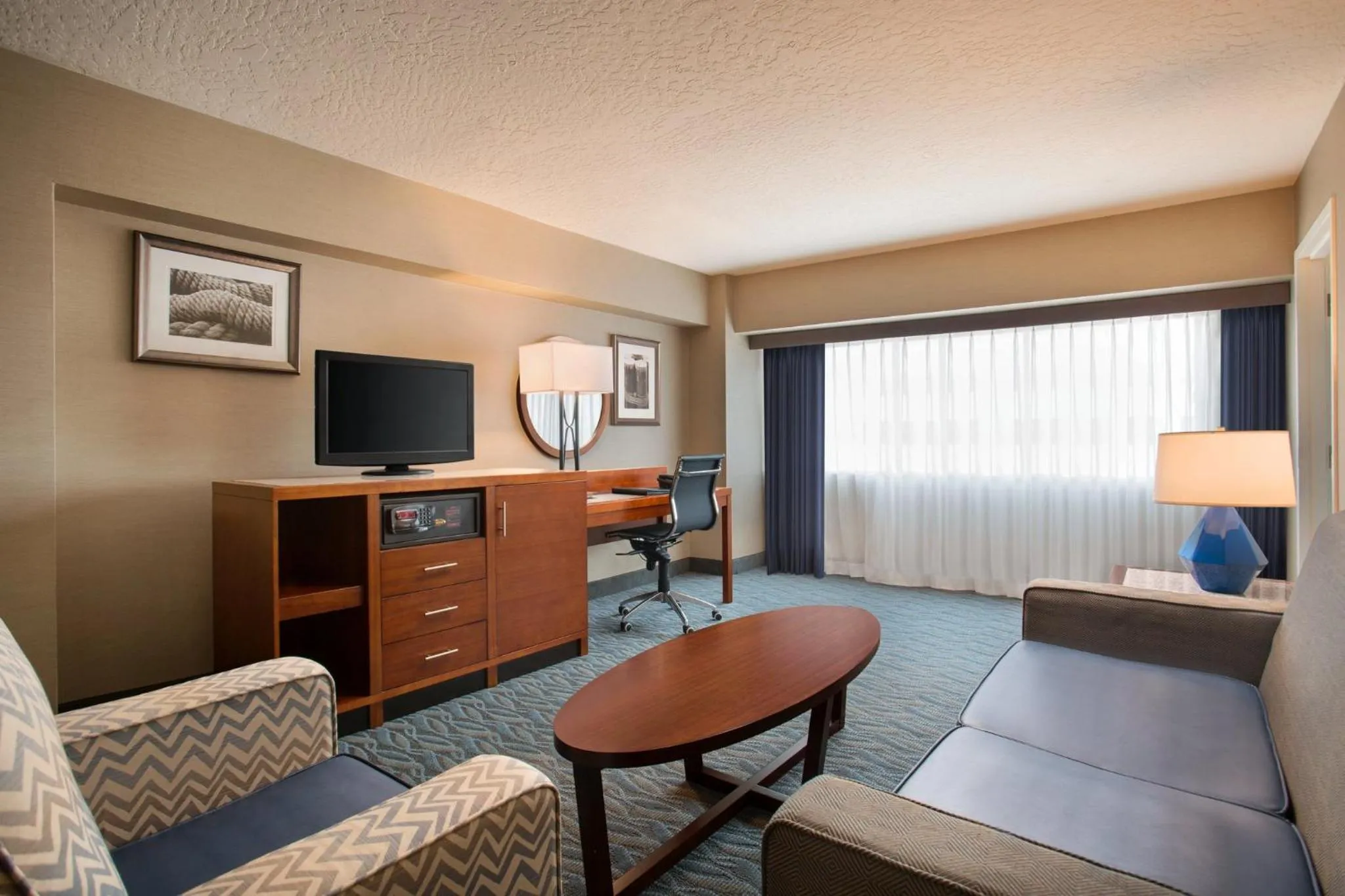 Photo of the whole room, Bed in Crowne Plaza Hotel Los Angeles Harbor by IHG