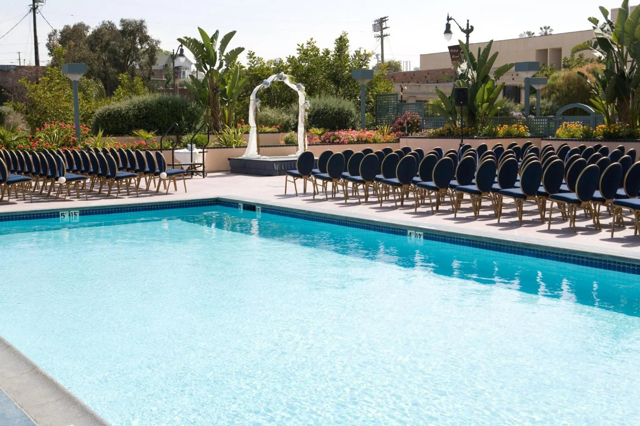 Swimming pool in Crowne Plaza Hotel Los Angeles Harbor by IHG
