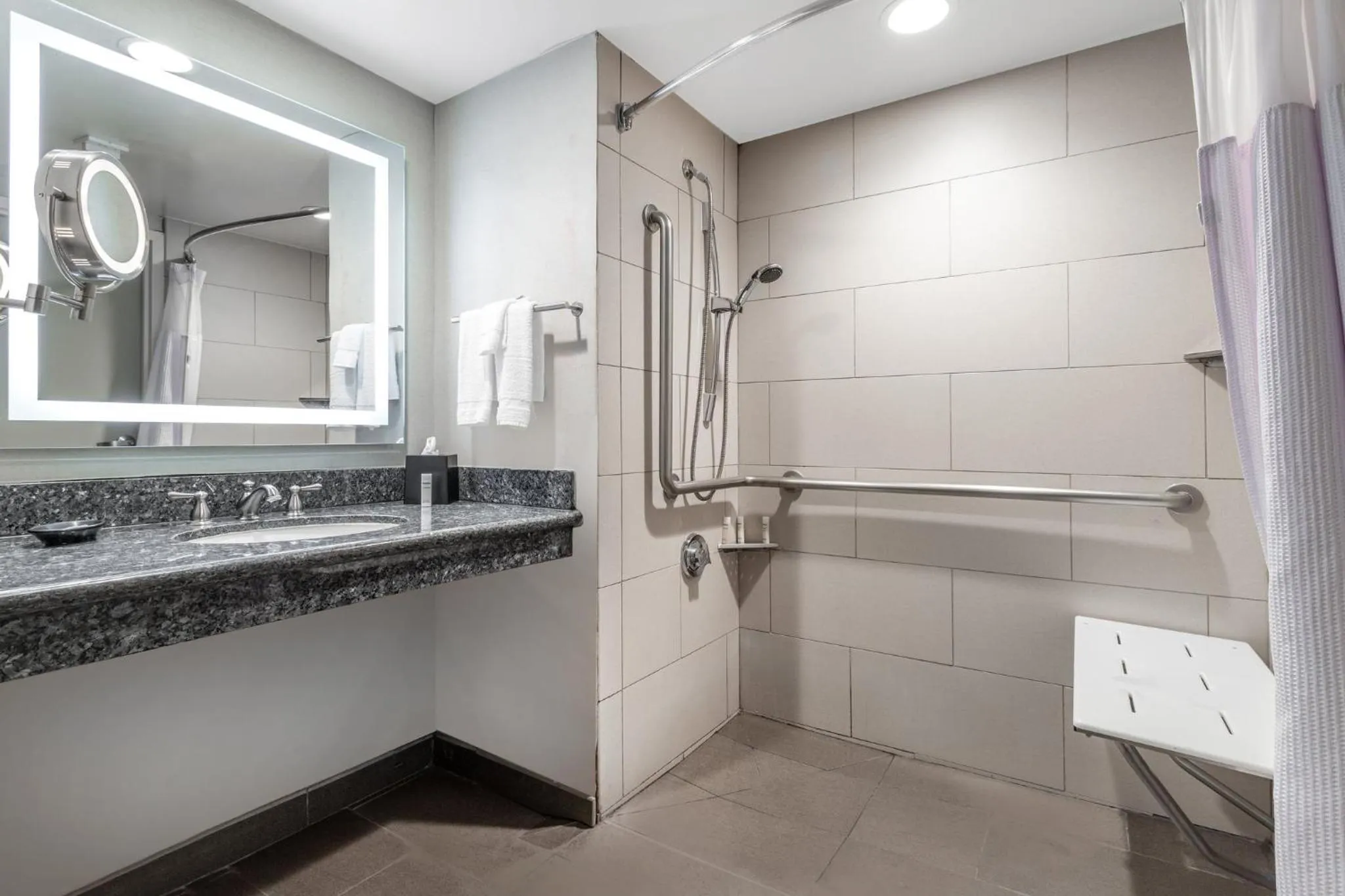 Bathroom in Crowne Plaza Hotel Los Angeles Harbor by IHG