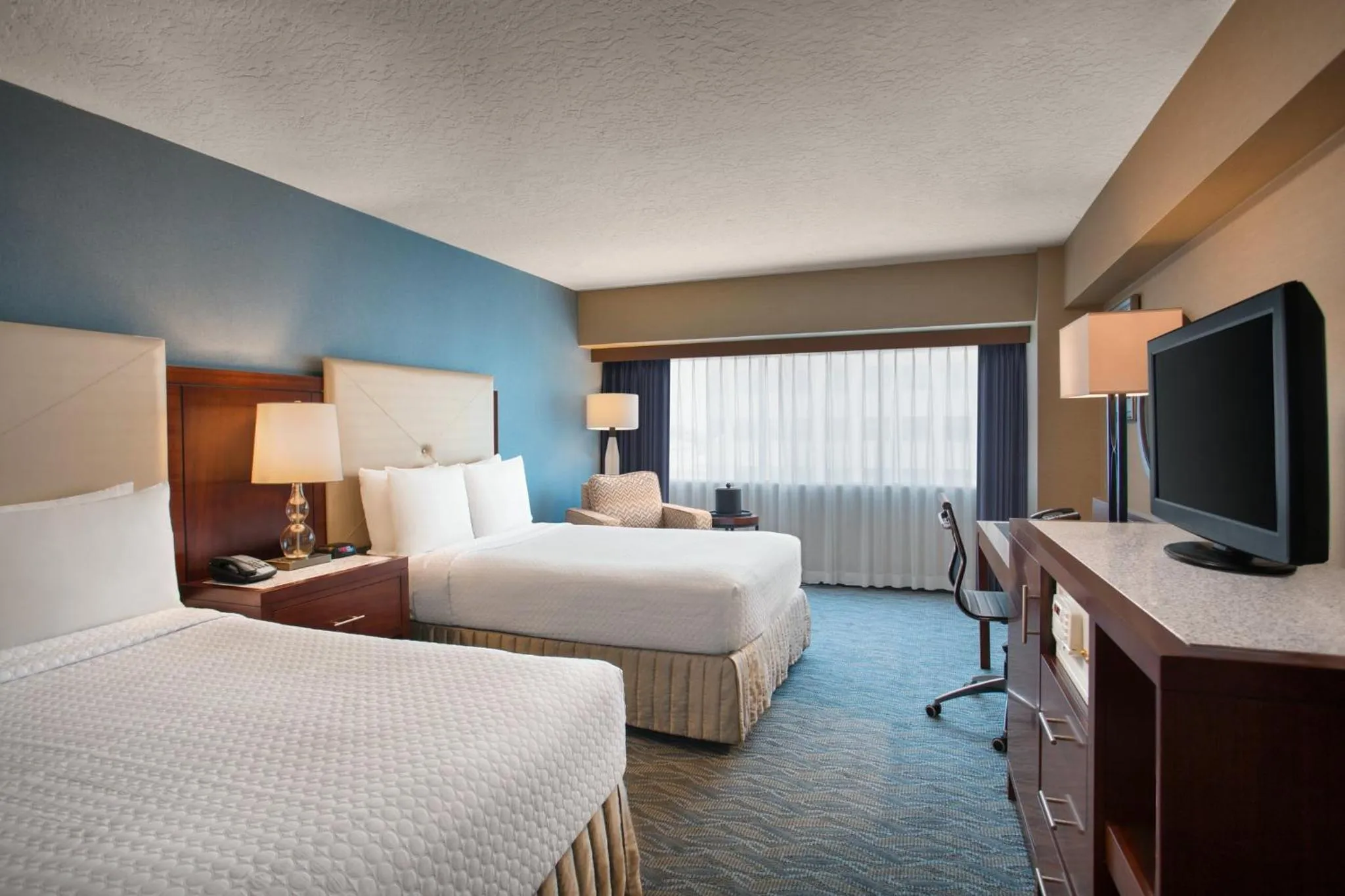 Photo of the whole room, Bed in Crowne Plaza Hotel Los Angeles Harbor by IHG