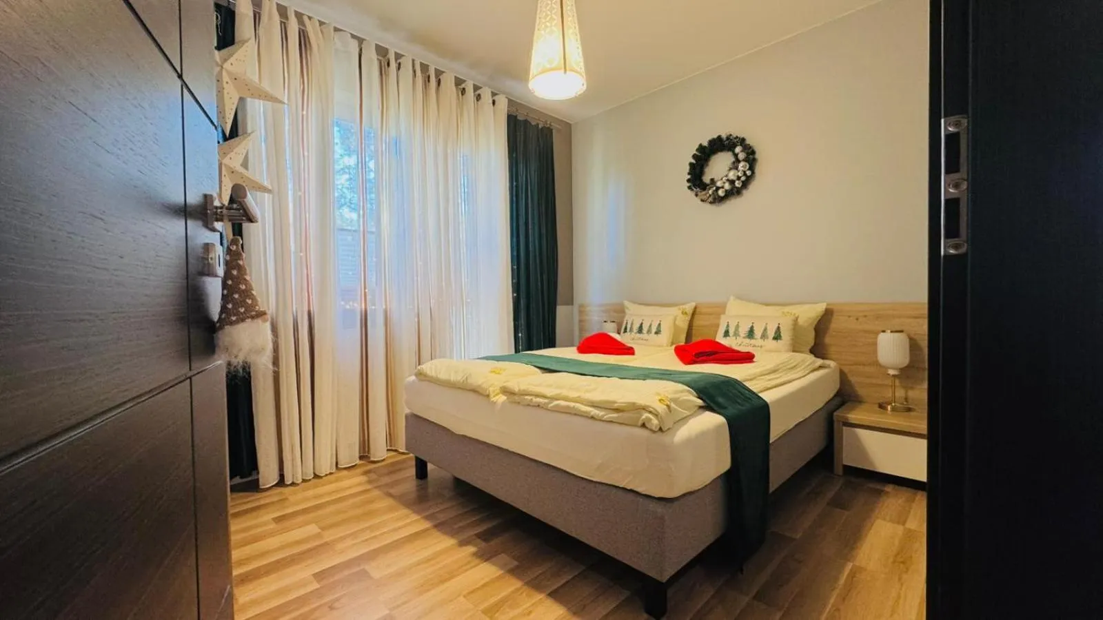 Bed in Rosa Apartamenty