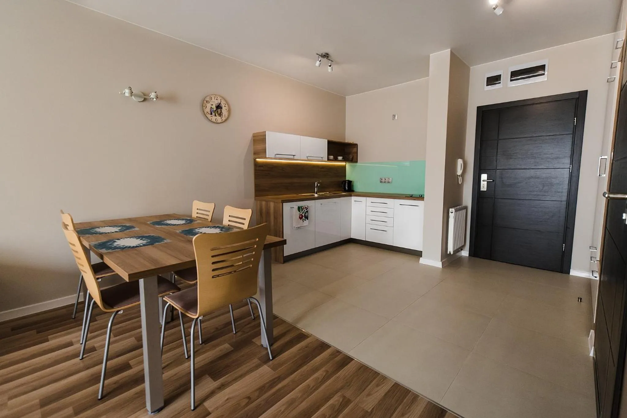 Kitchen or kitchenette in Rosa Apartamenty