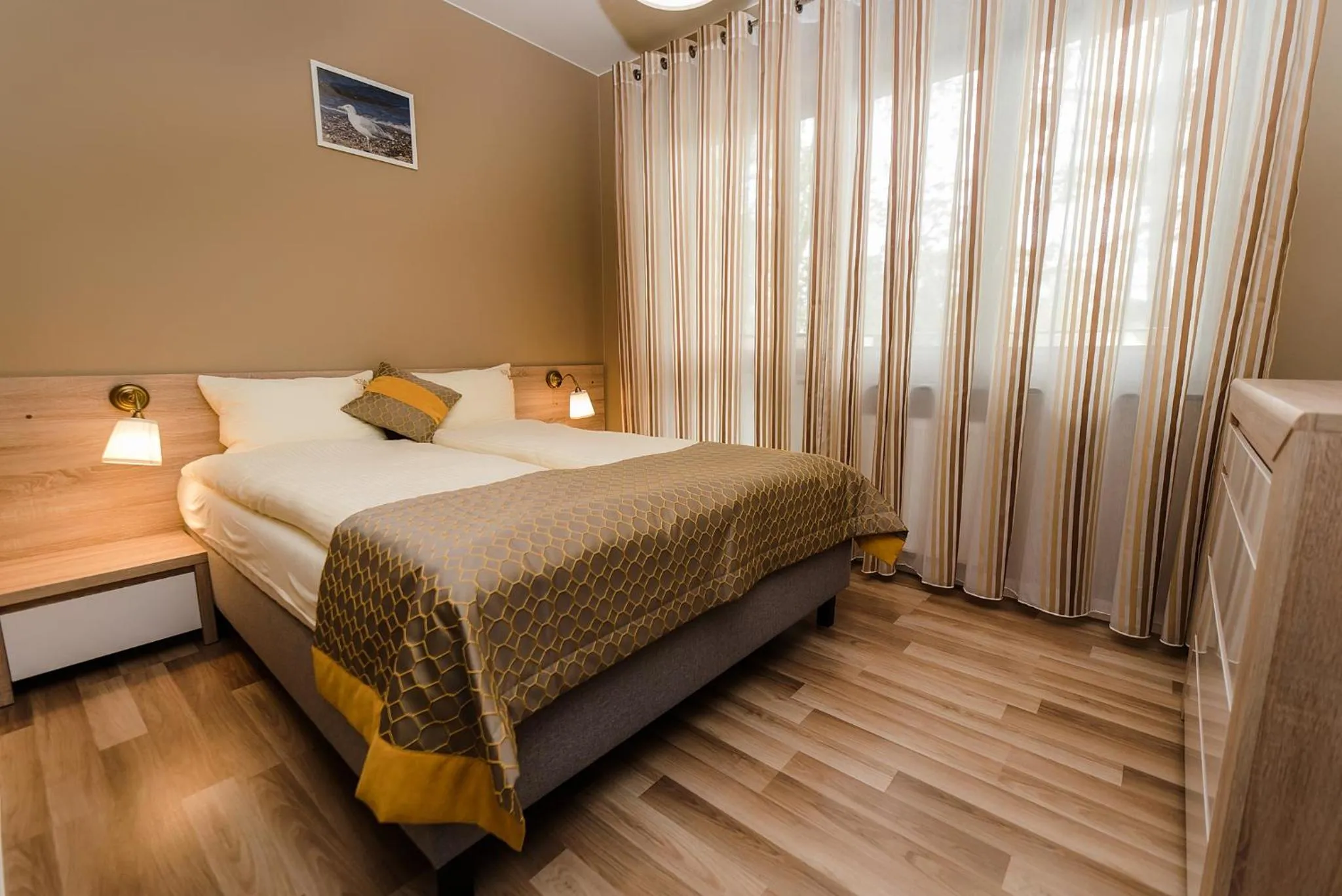 Bedroom, Bed in Rosa Apartamenty