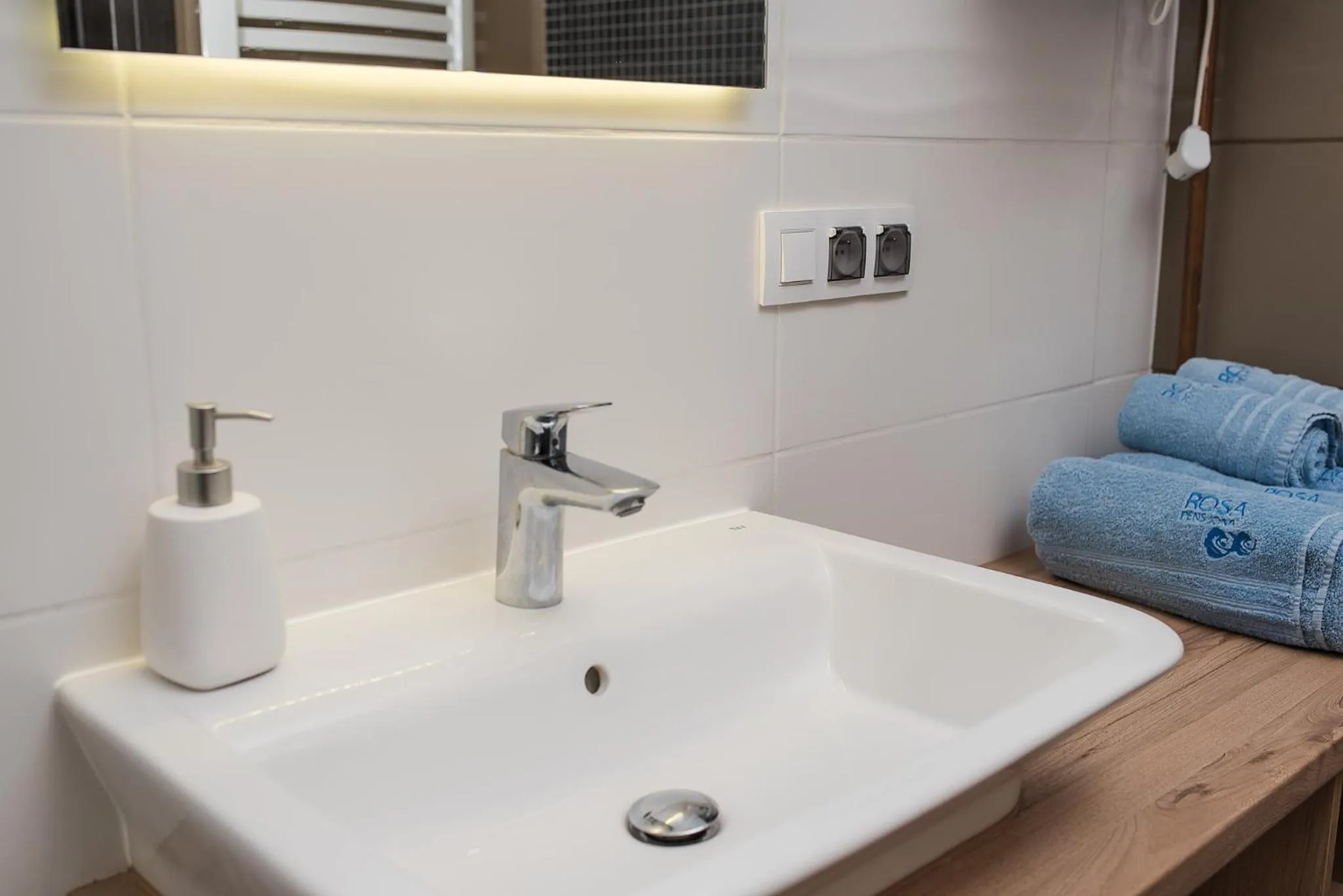 Bathroom in Rosa Apartamenty