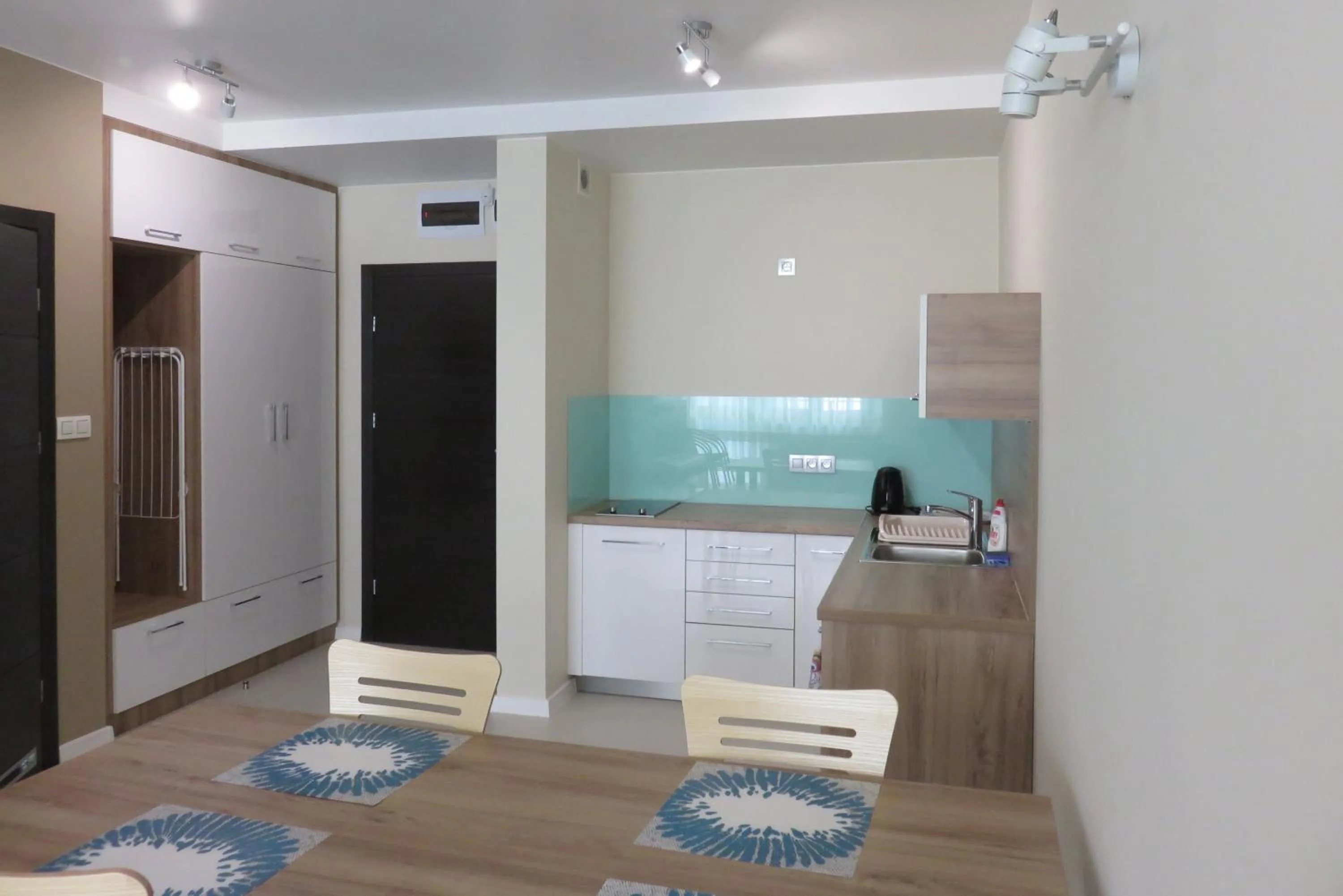 Kitchen or kitchenette in Rosa Apartamenty