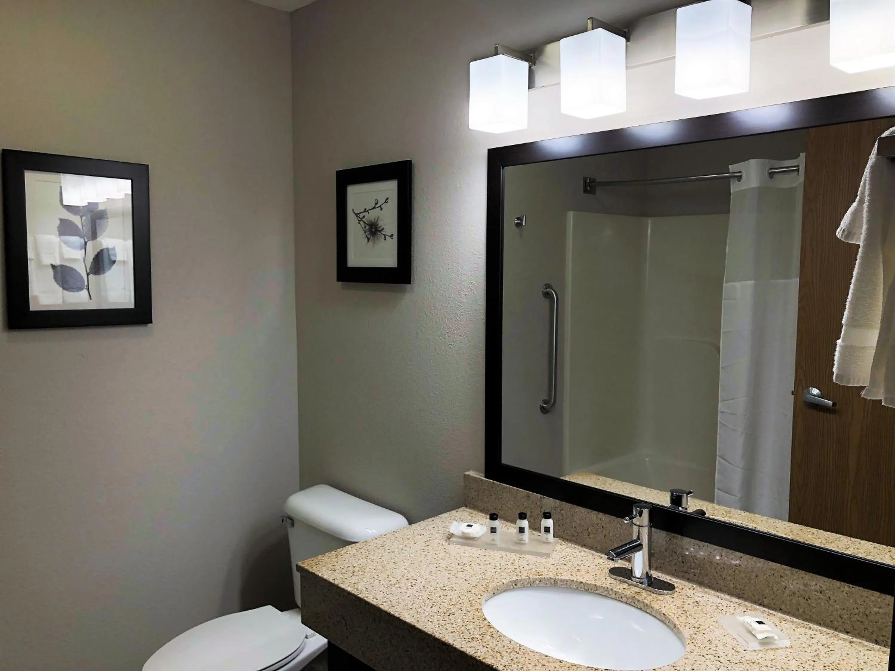 Bathroom in Country Inn & Suites by Radisson, Mt Pleasant-Racine West, WI
