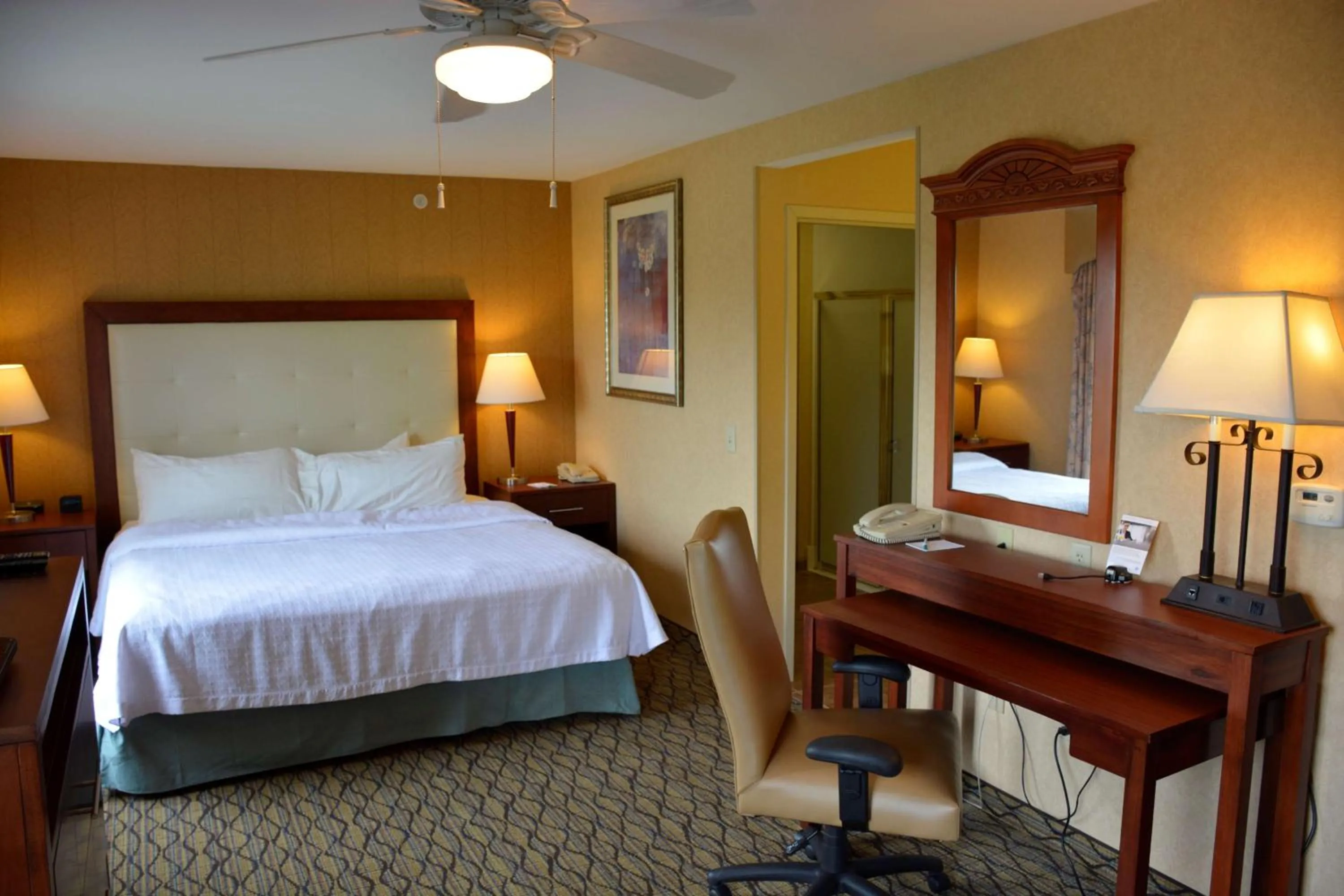 Bed in Homewood Suites by Hilton Brighton