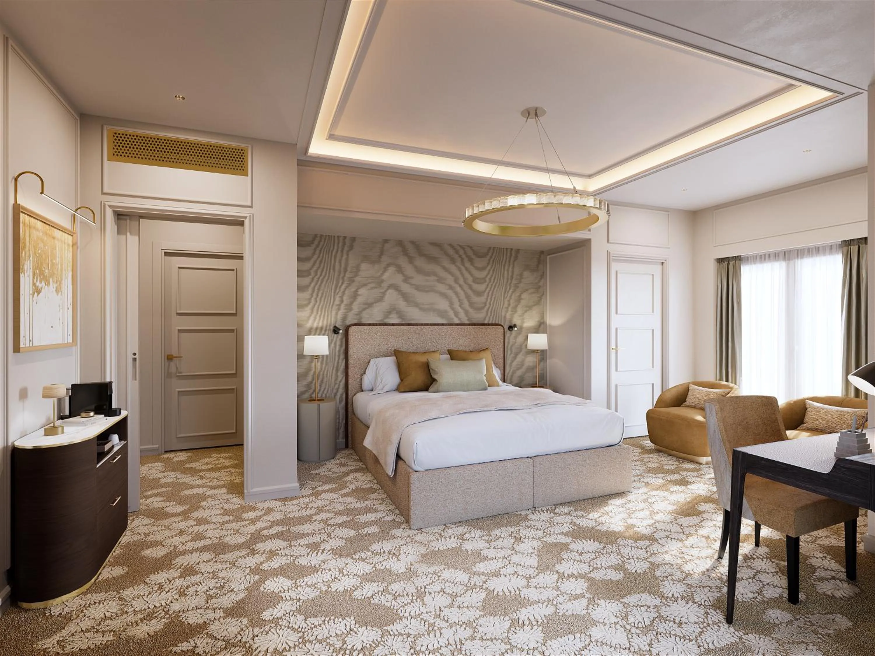 Deluxe Double Room with Sea View Terrace in La Réserve de Beaulieu