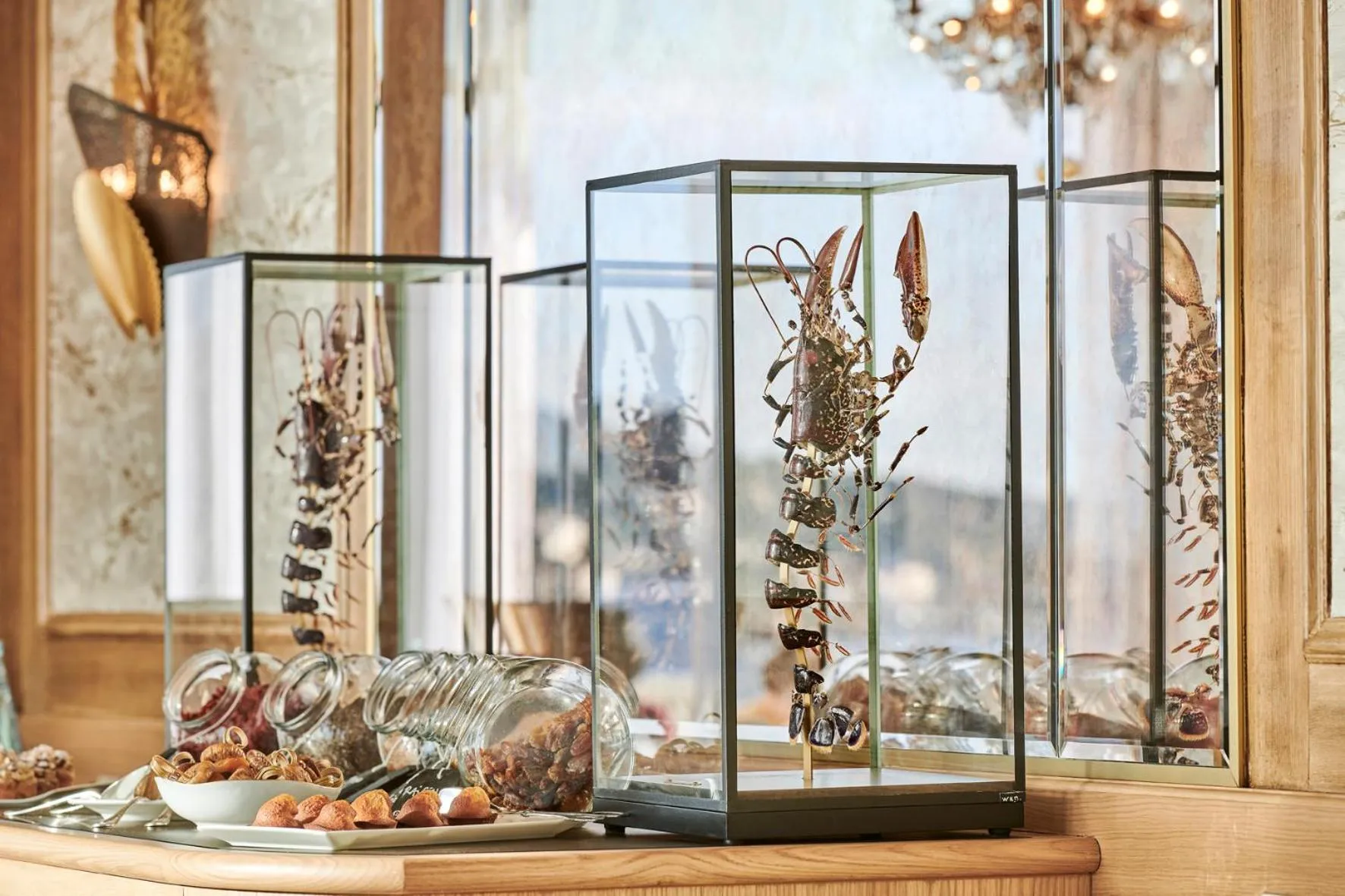 Decorative detail in La Réserve de Beaulieu