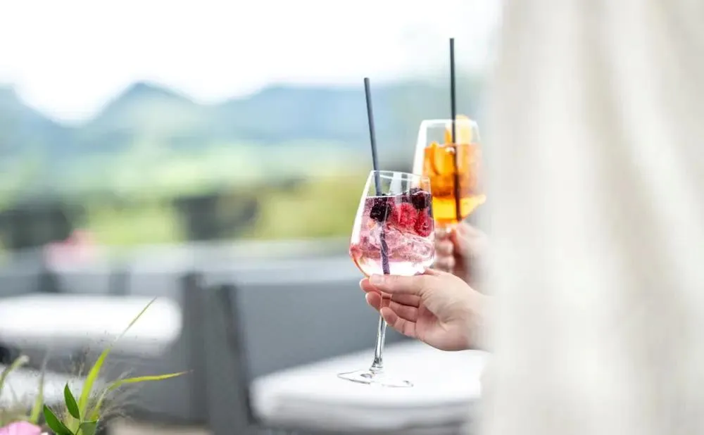 Lounge or bar in AllgäuStern Hotel